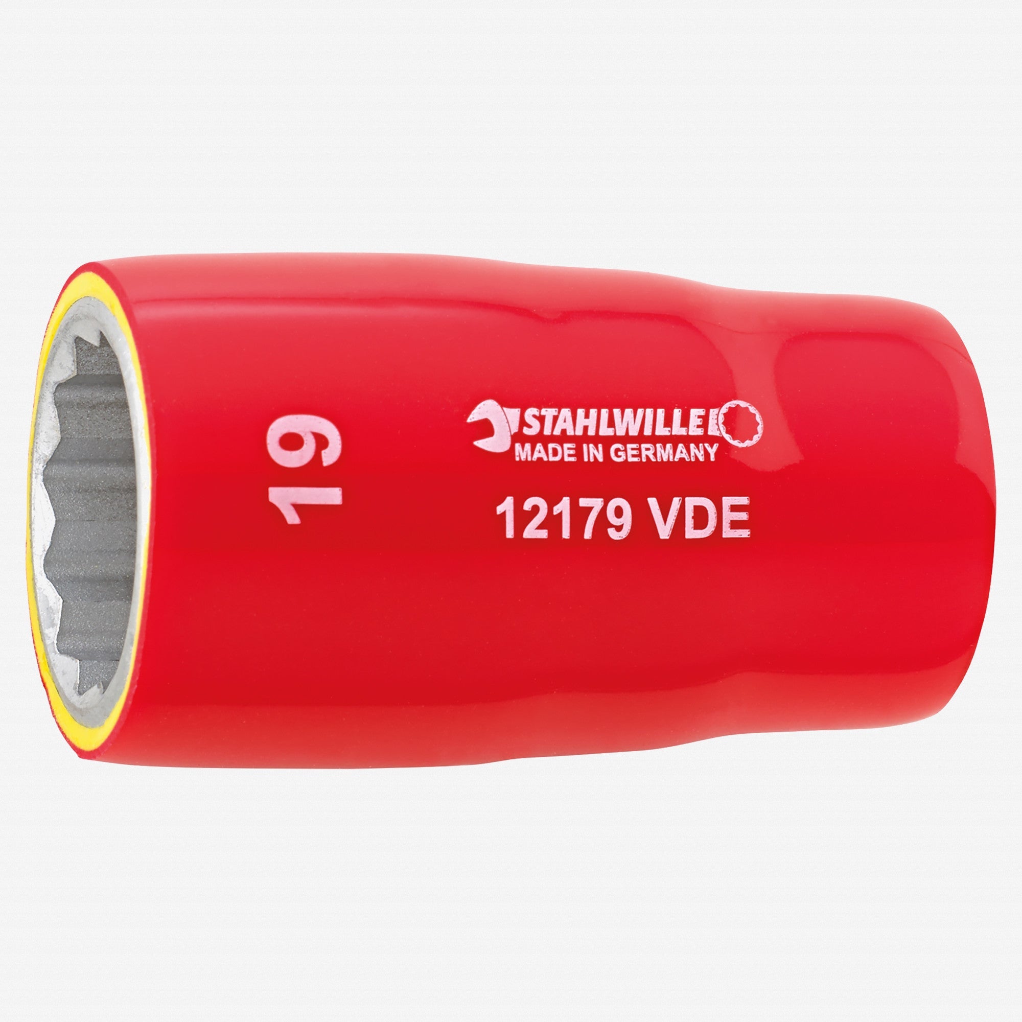 Stahlwille 12179 VDE Socket 10 mm, 1/2" Drive, 12 Point