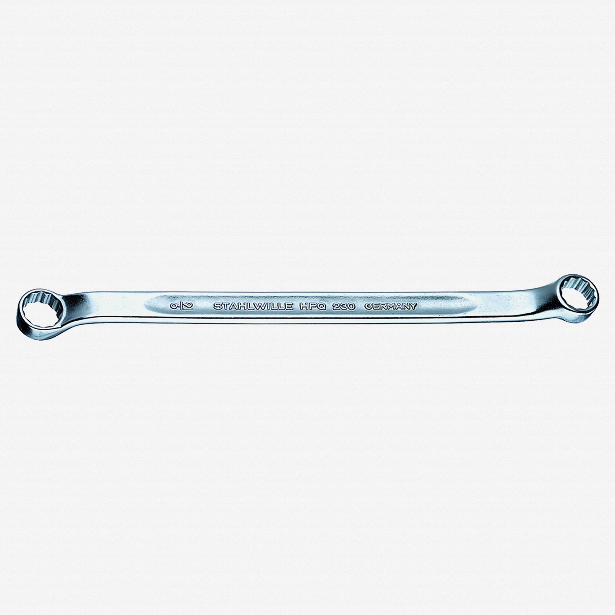 Stahlwille 230a Double Ended Ring Spanner Shallow Offset, 11/16" x 3/4"