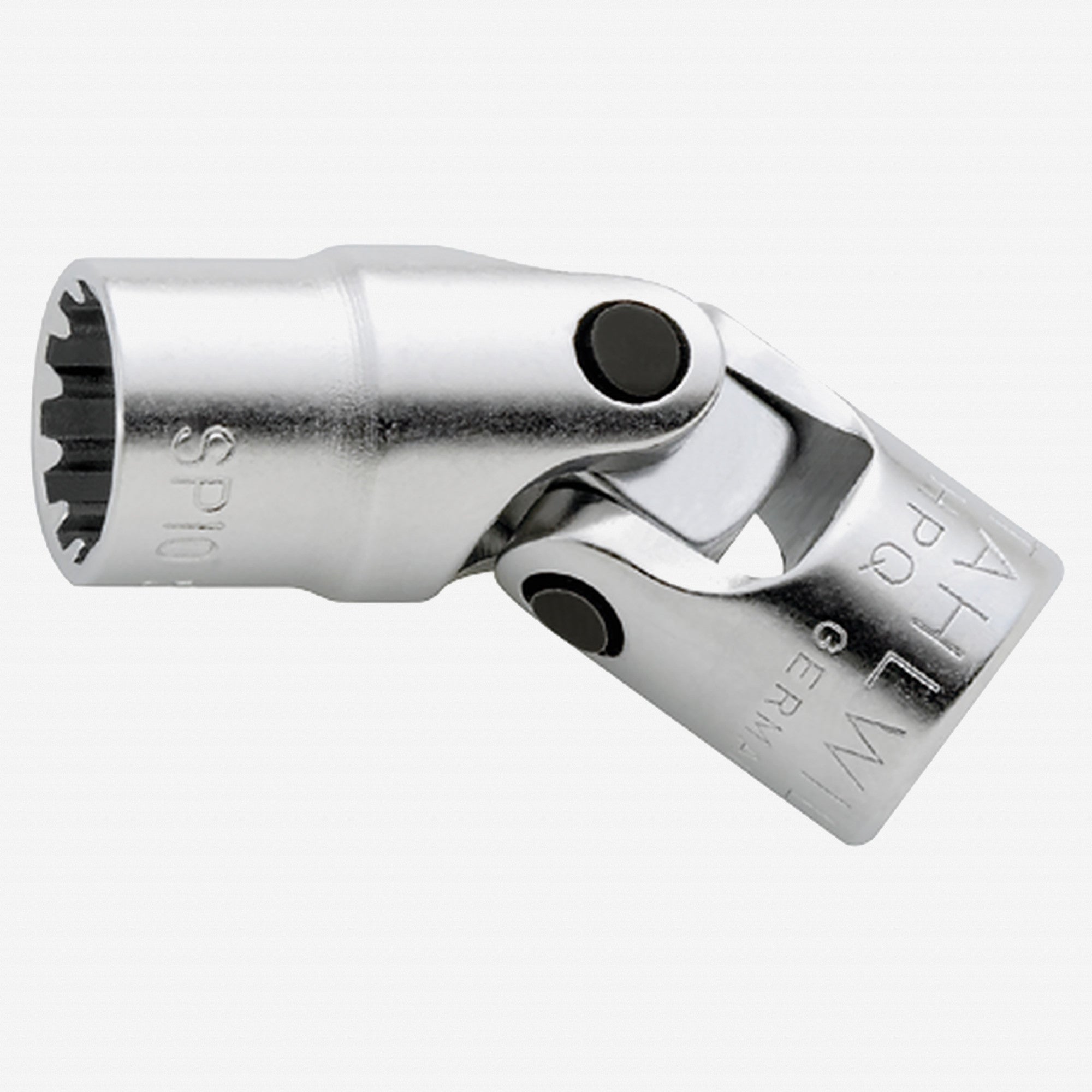 Stahlwille 402aSP Uniflex Swivel Socket, 1/4" Drive, Spline-Drive, SP 10