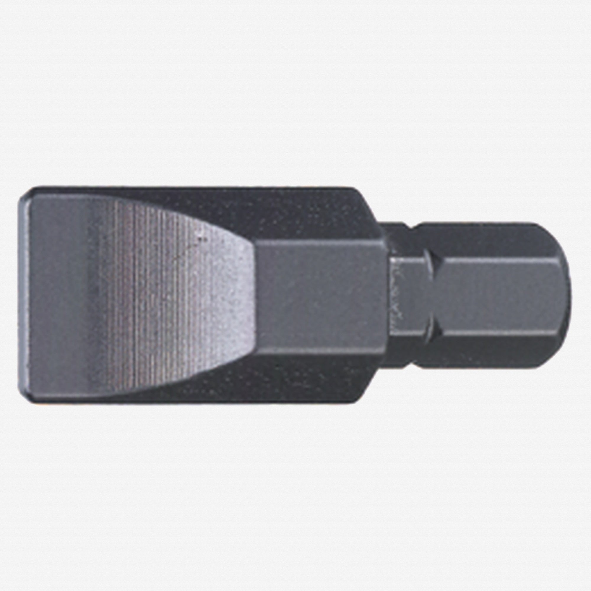 Stahlwille 4043 2.0 x 12mm Slotted Impact Bit, 3/8" Outside Hex