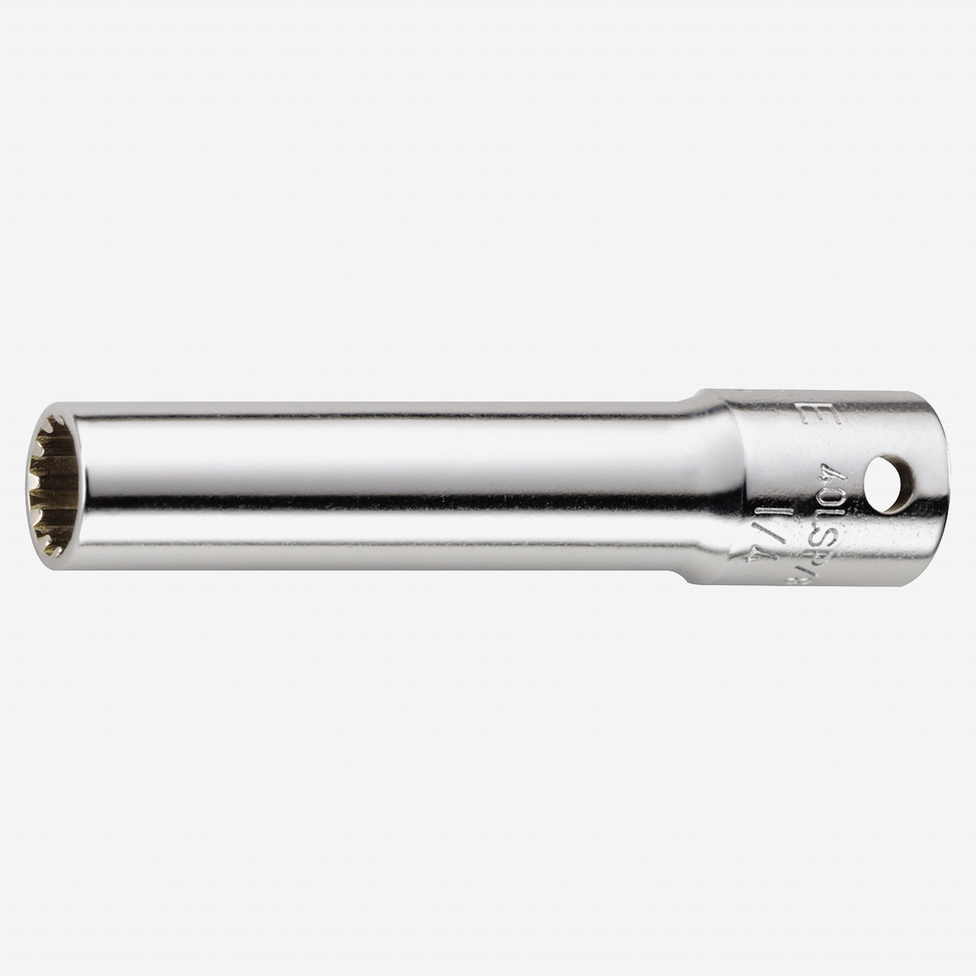 Stahlwille 40aLSP Extra Deep Socket, 1/4" Drive, Spline-Drive, SP 7