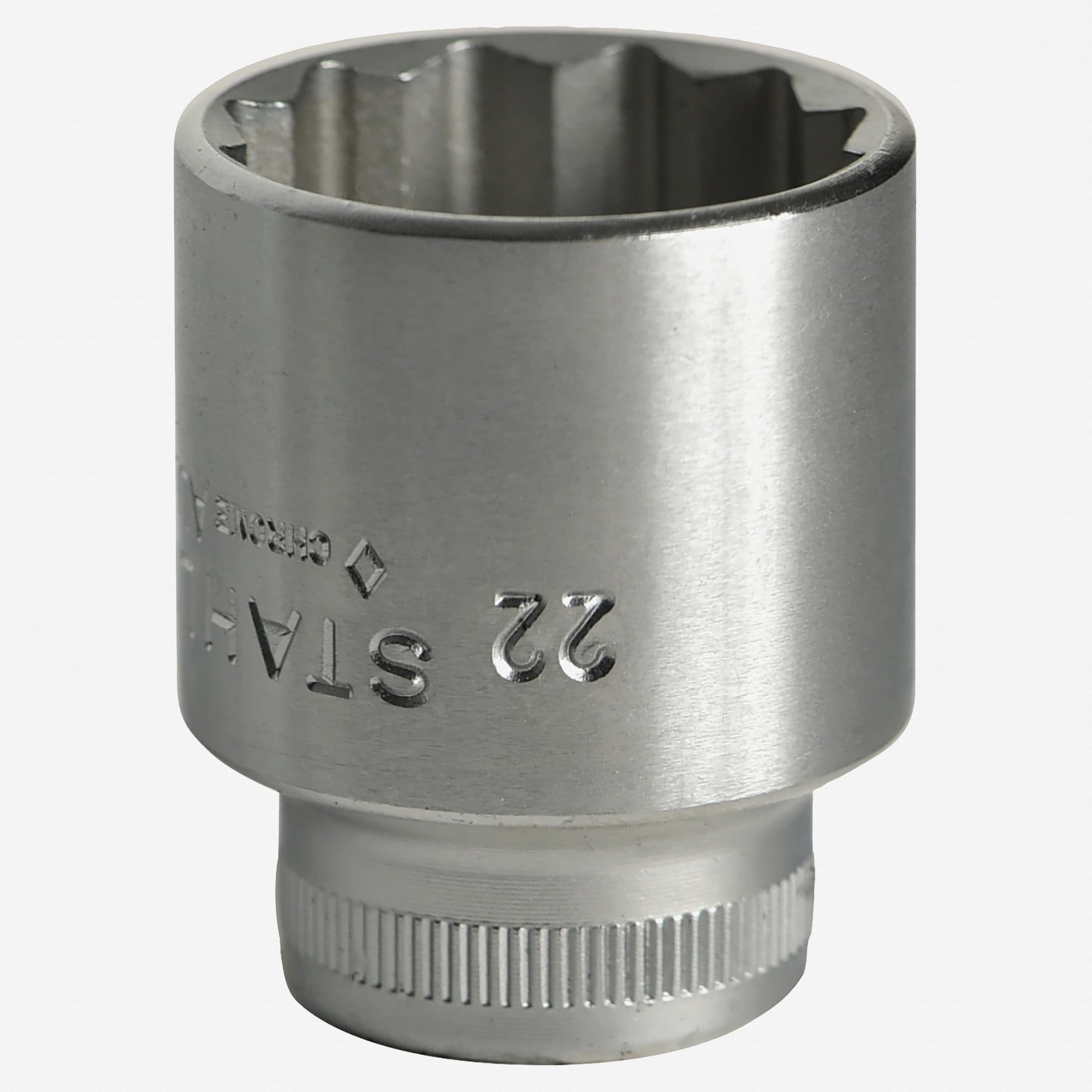 Stahlwille 45 Socket, 3/8" Drive, 12 Point, 22 mm