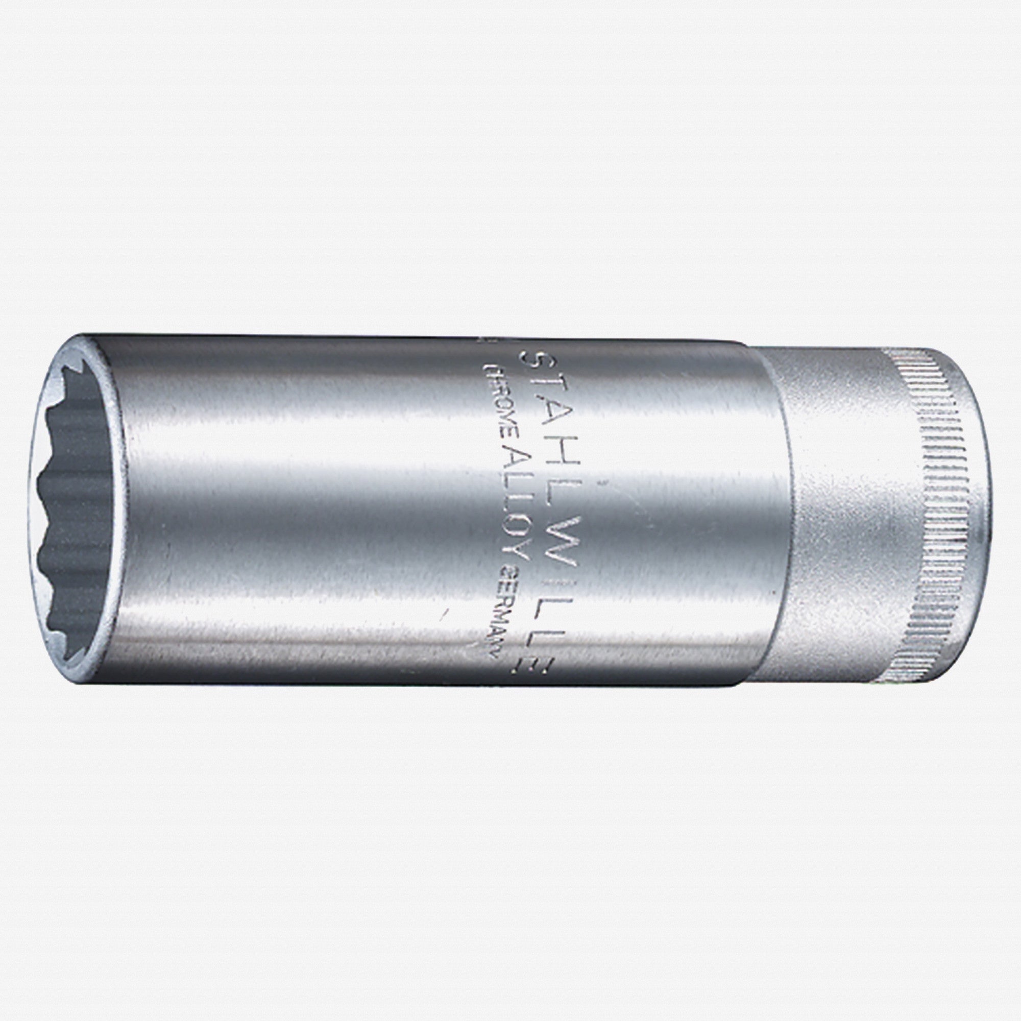 Stahlwille 51a Extra Deep Socket, 1/2" Drive, 12 Point, 7/16"
