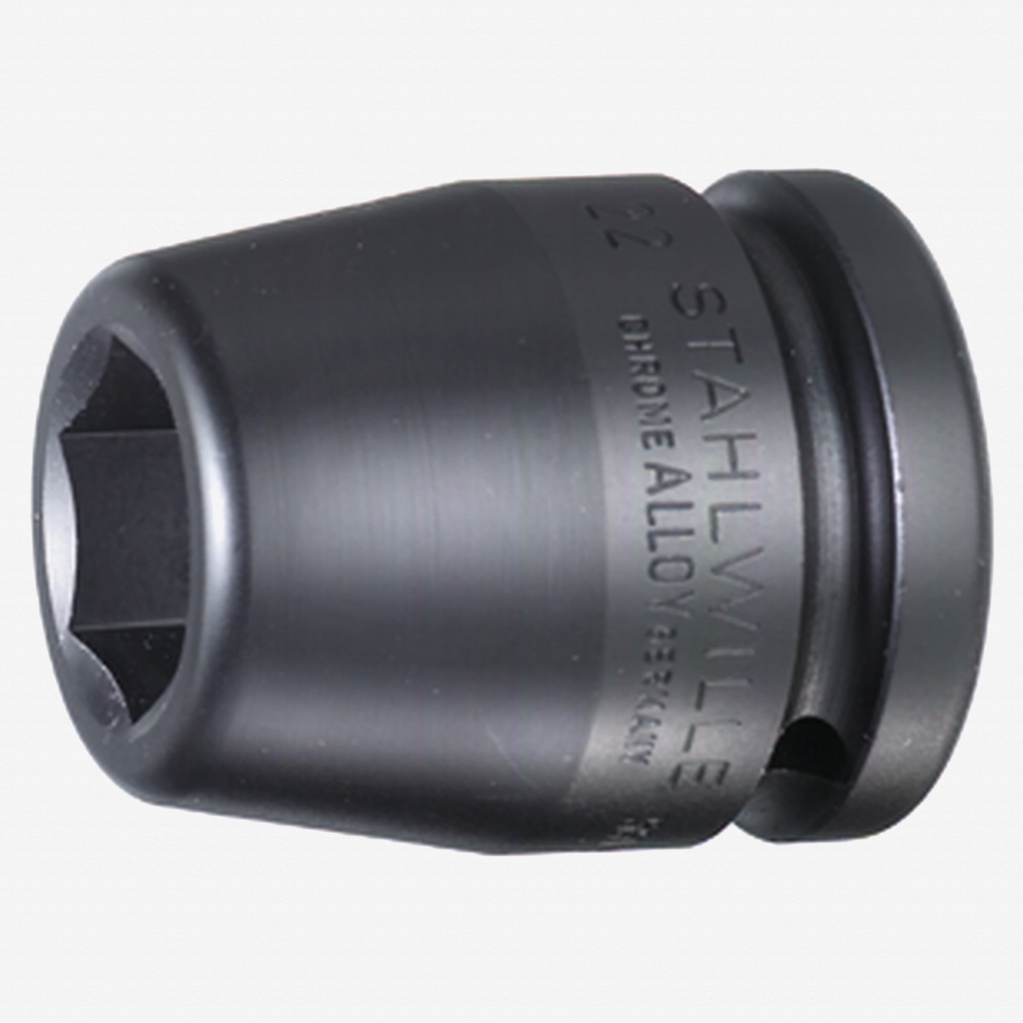 Stahlwille 55IMP Impact Socket, 3/4" Drive, 6 Point, 18 mm