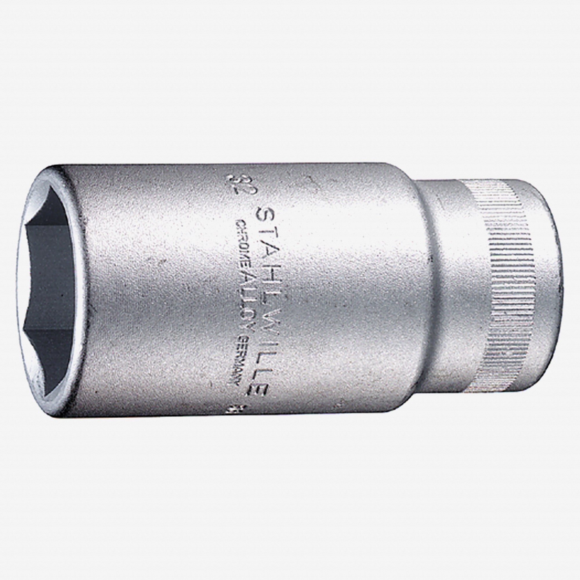 Stahlwille 56 Extra Deep Socket, 3/4" Drive, 6 Point, 27 mm