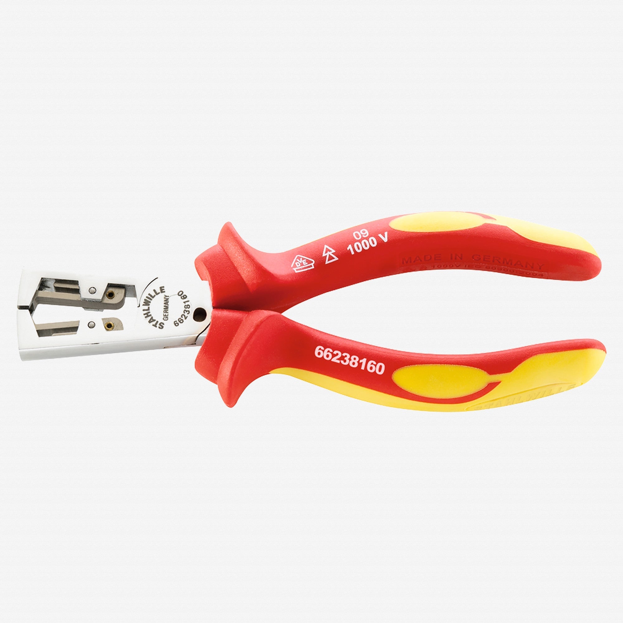 Stahlwille 6623 VDE Wire Stripping Pliers, 160 mm