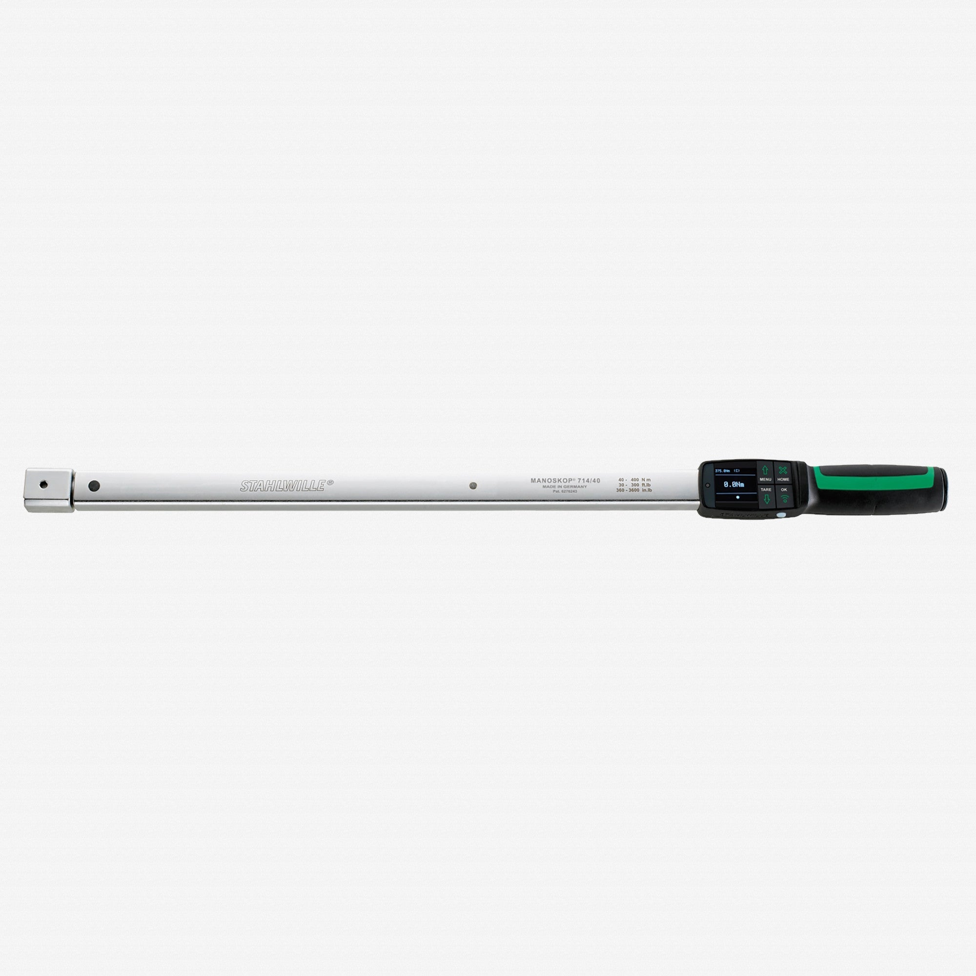 Stahlwille 714 MANOSKOP Tightening Angle Torque Wrench, Size 40; 40-400 Nm, 14x18 mm