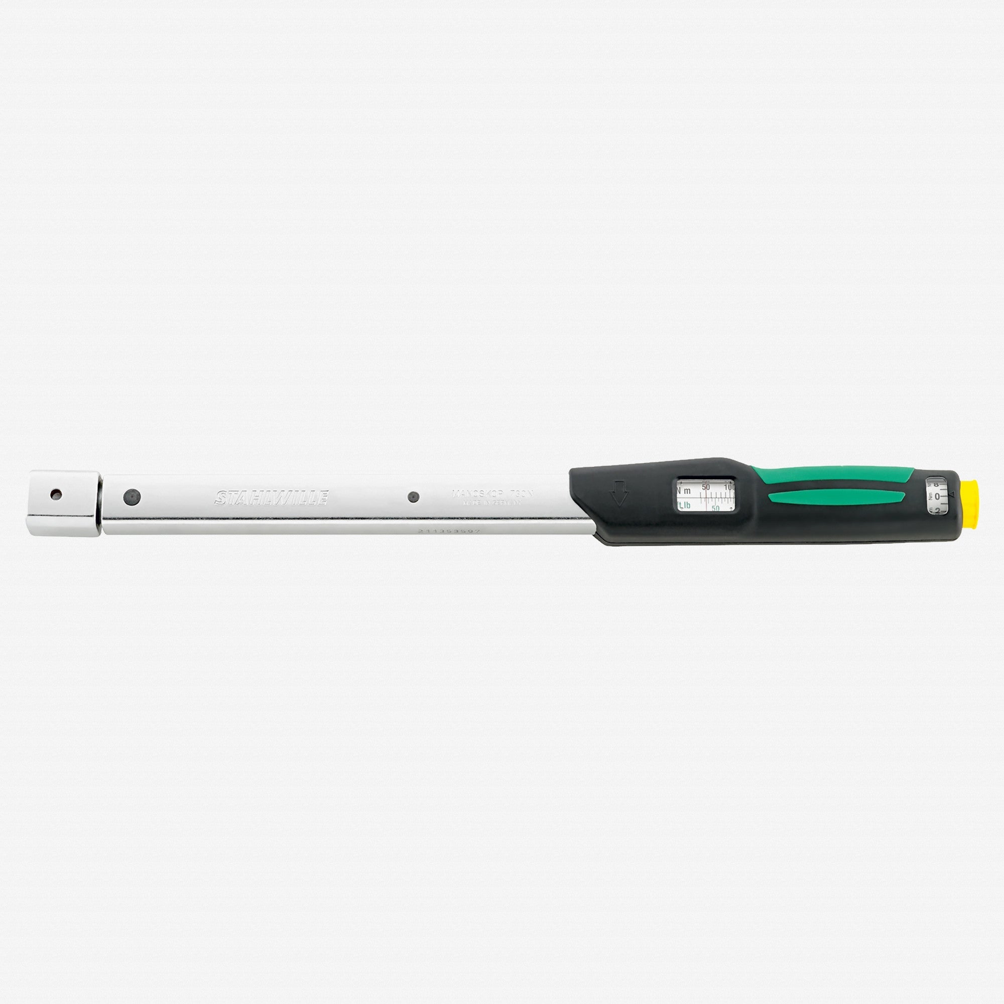 Stahlwille 730 Fix Service MANOSKOP Torque Wrench, Size a/5; 90-450 in-lb; 9x12 mm