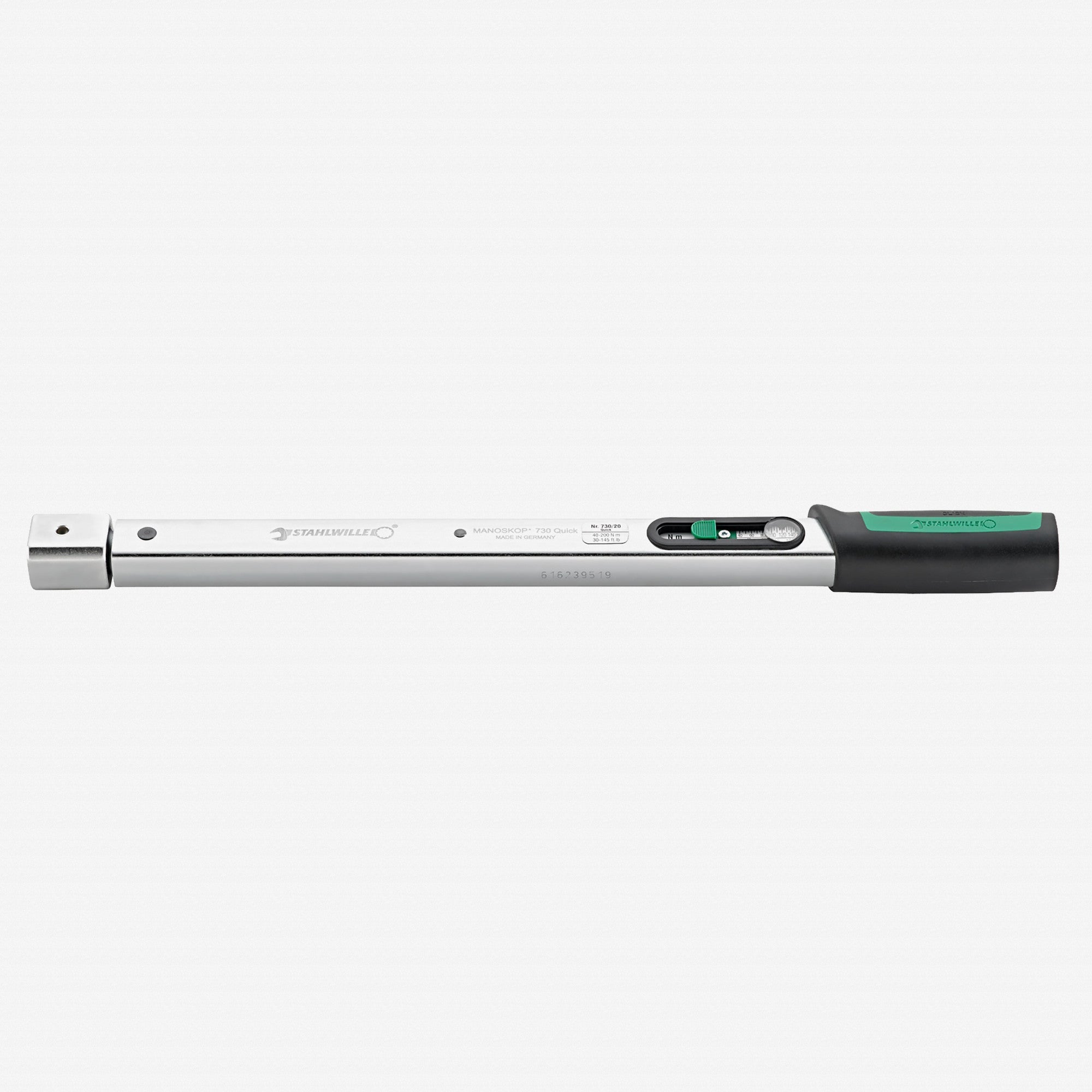 Stahlwille 730 Quick Basic Torque Wrench, Size 20, 40-200 Nm, 14 x 18mm