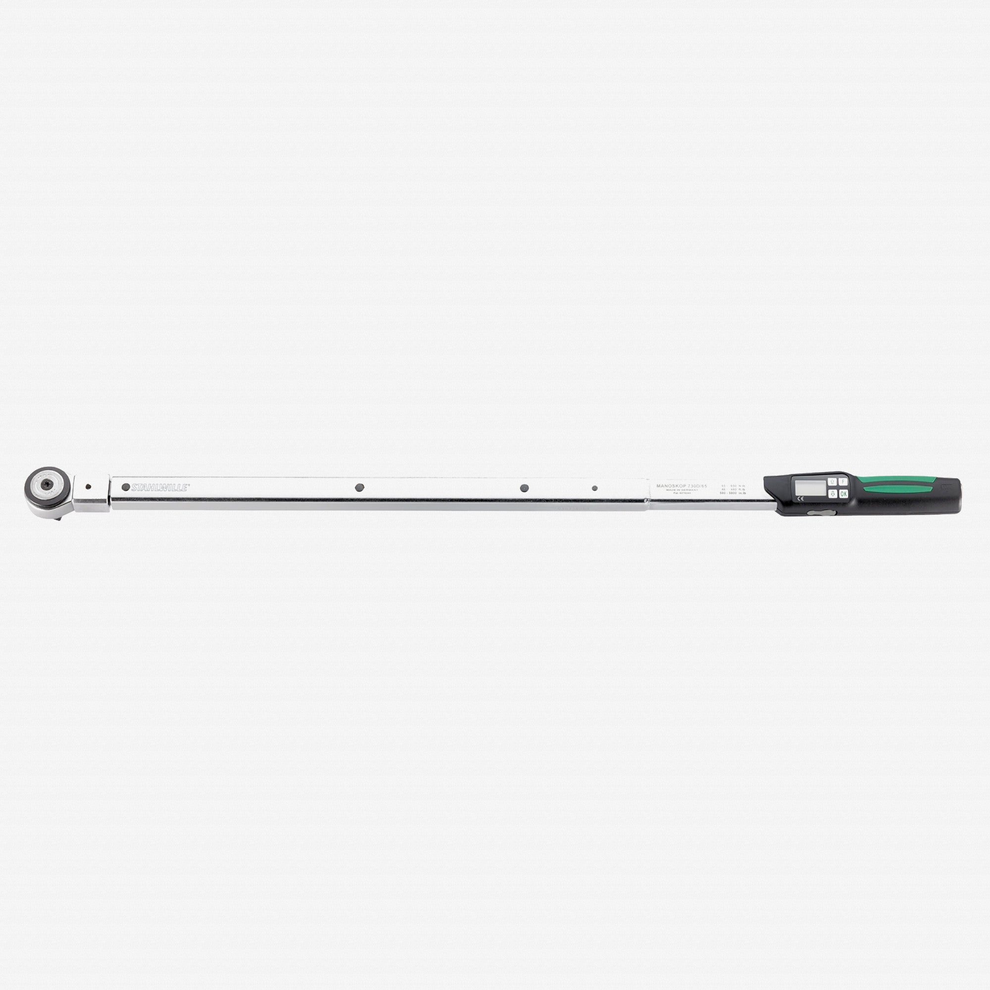 Stahlwille 730D Service/Series MANOSKOP torque wrench, size II/65; 65-650 Nm, 22x28 mm