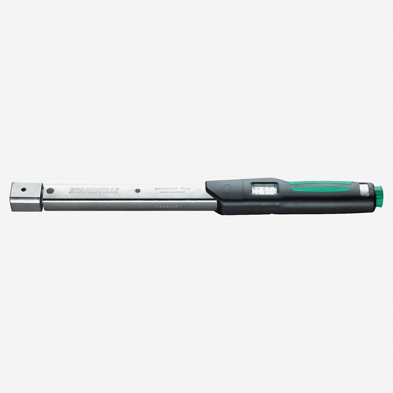 Stahlwille 730N Service MANOSKOP Torque Wrench, Size 12, 14 x 18mm, 25-130 Nm