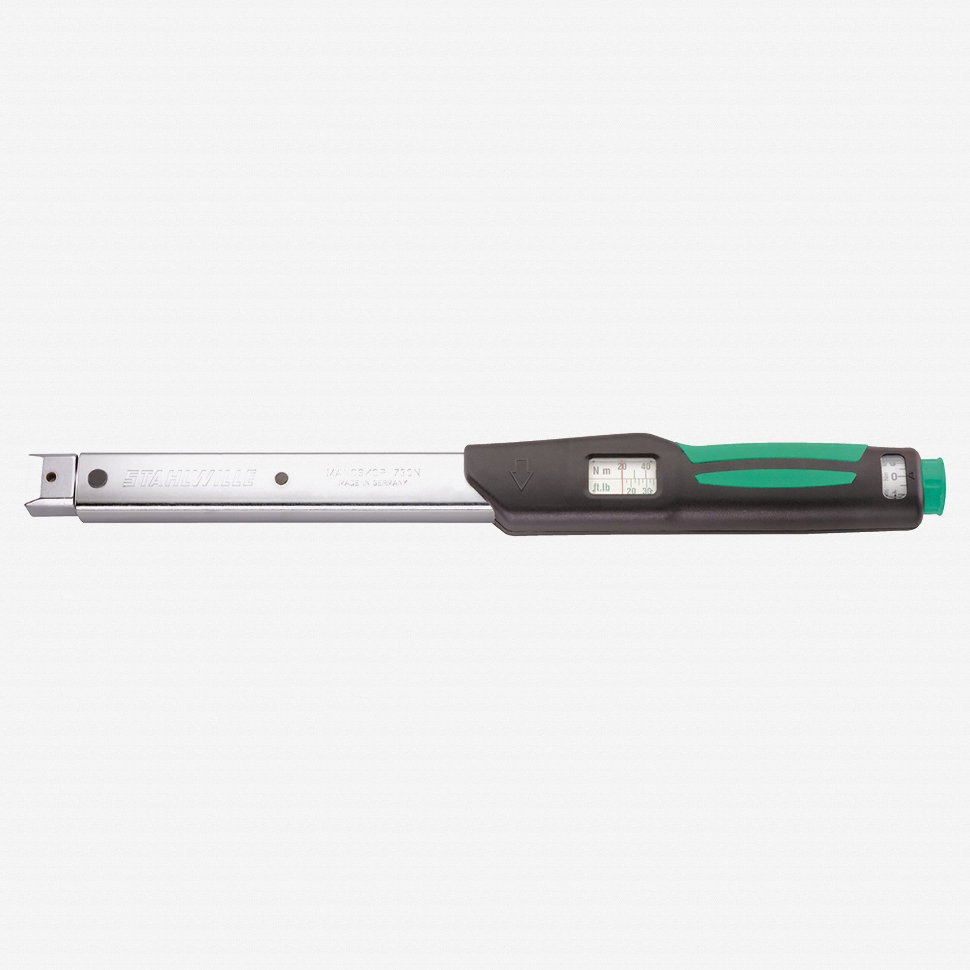 Stahlwille 730N Service MANOSKOP Torque Wrench, Size a/10, 9 x 12mm, 180-900 in-lb