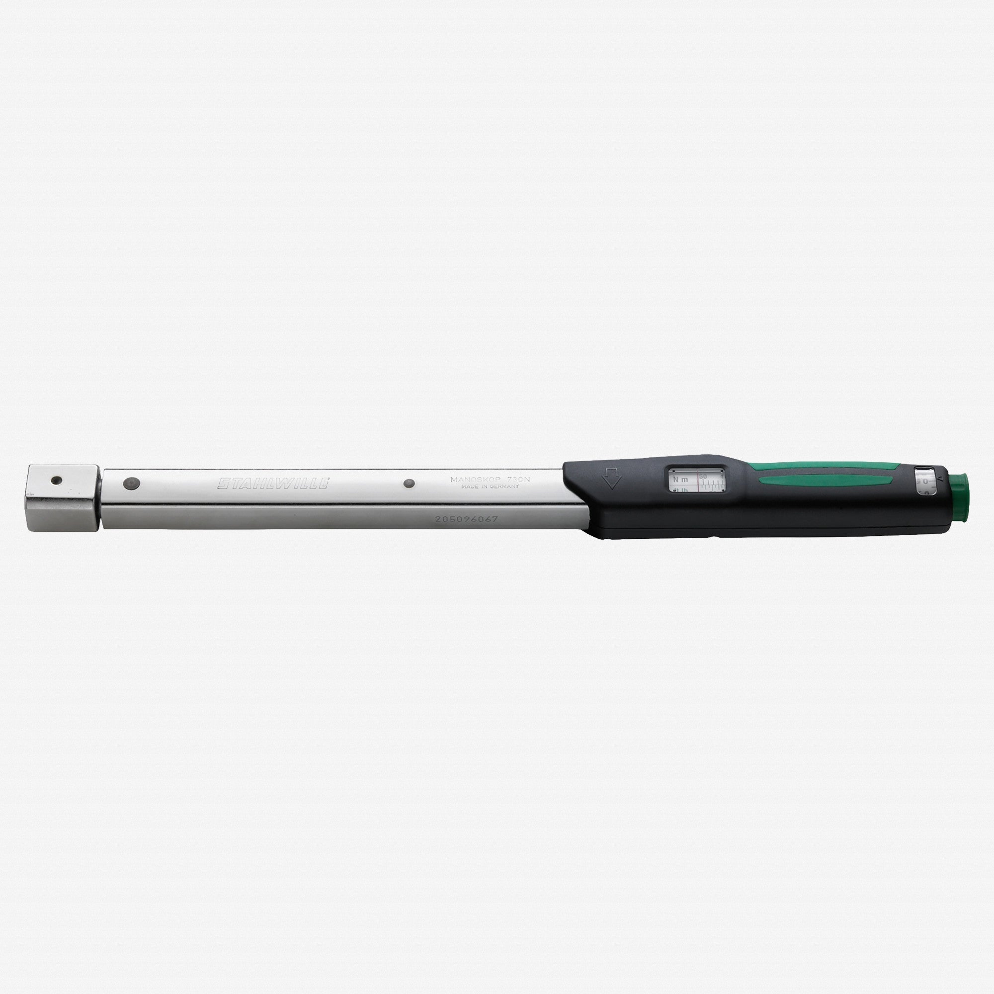 Stahlwille 730N Service MANOSKOP Torque Wrench, Size a/20, 14 x 18mm, 350-1800 in-lb