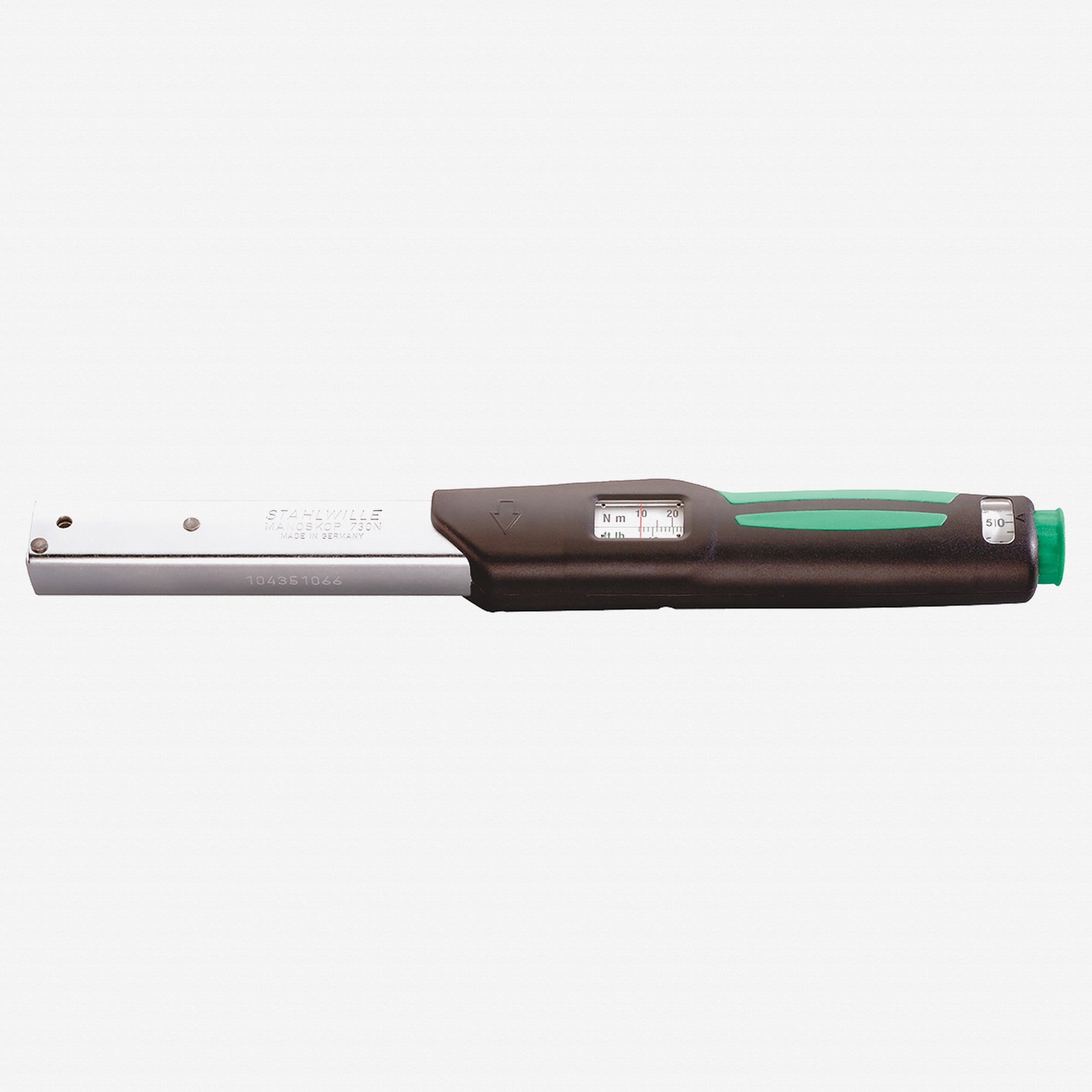 Stahlwille 730N Service MANOSKOP Torque Wrench, Size a/5; 9 x 12mm, 90-450 in-lb