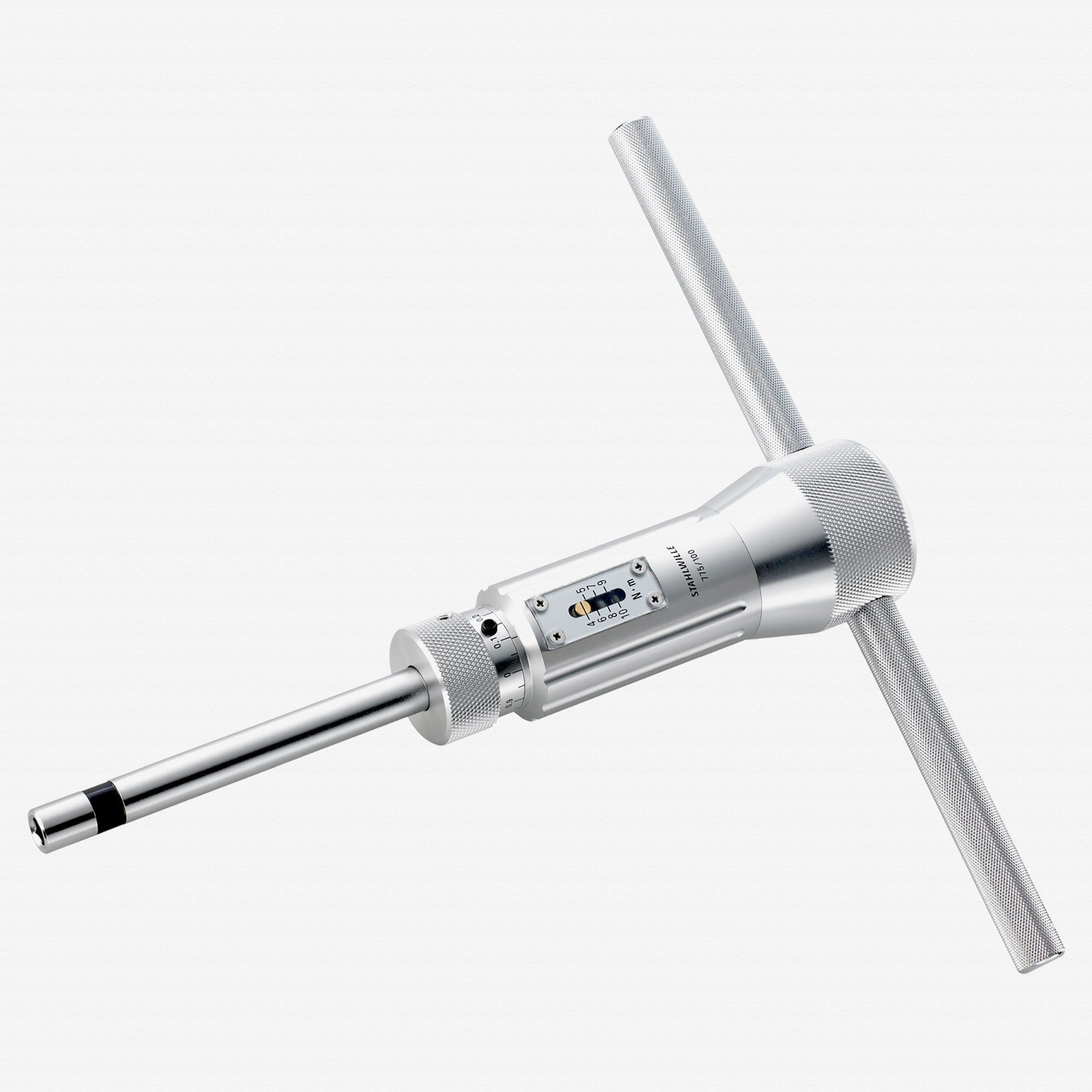 Stahlwille 775 TORSIOMAX Torque Screwdriver for 1/4" Hex Bit, Size 100, 400-1000 cNm