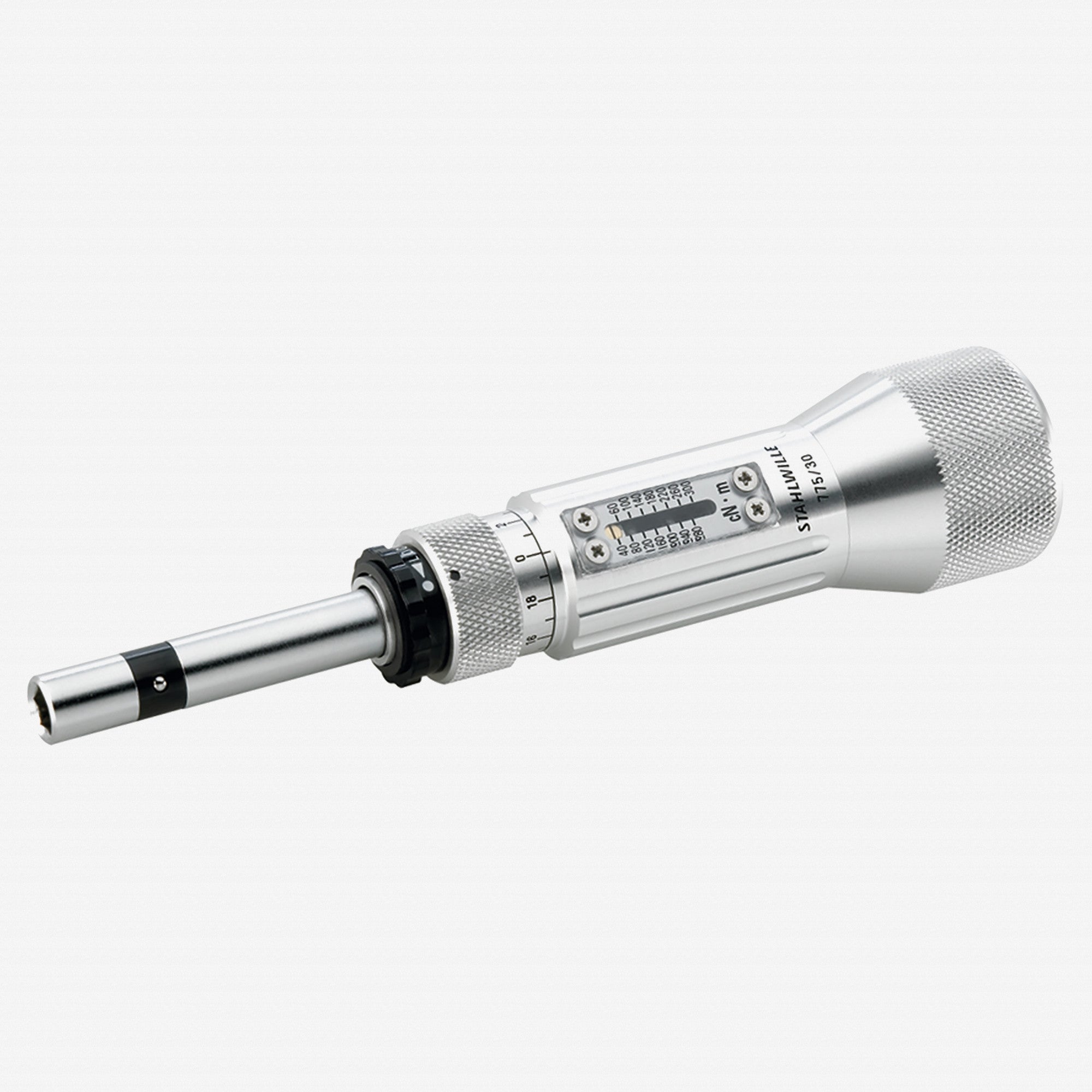 Stahlwille 775 TORSIOMAX Torque Screwdriver for 1/4" Hex Bit, Size a/12, 2-12 in-lb