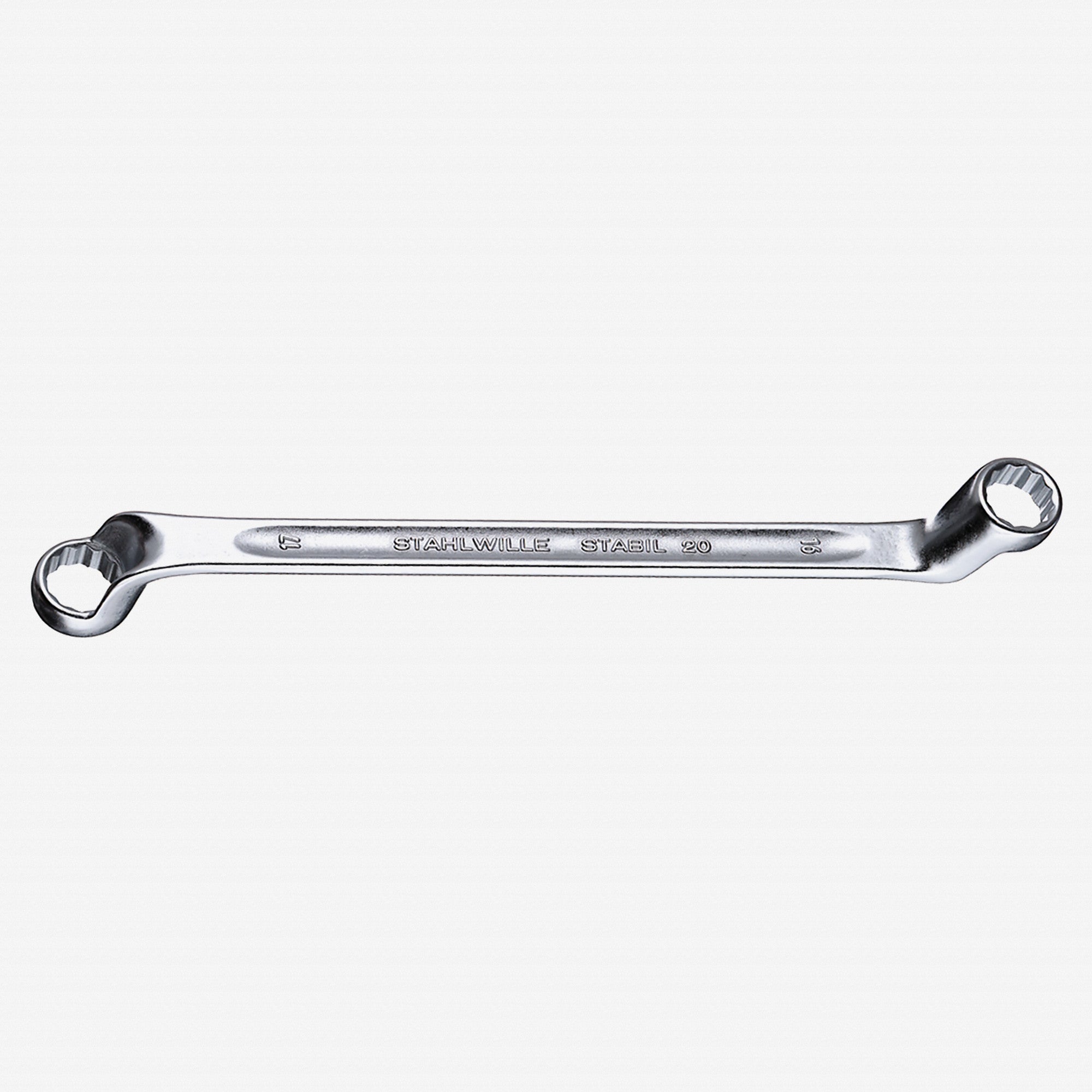 Stahlwille STABIL 20 Deep Offset Double Box End Wrench, 10 x 13 mm