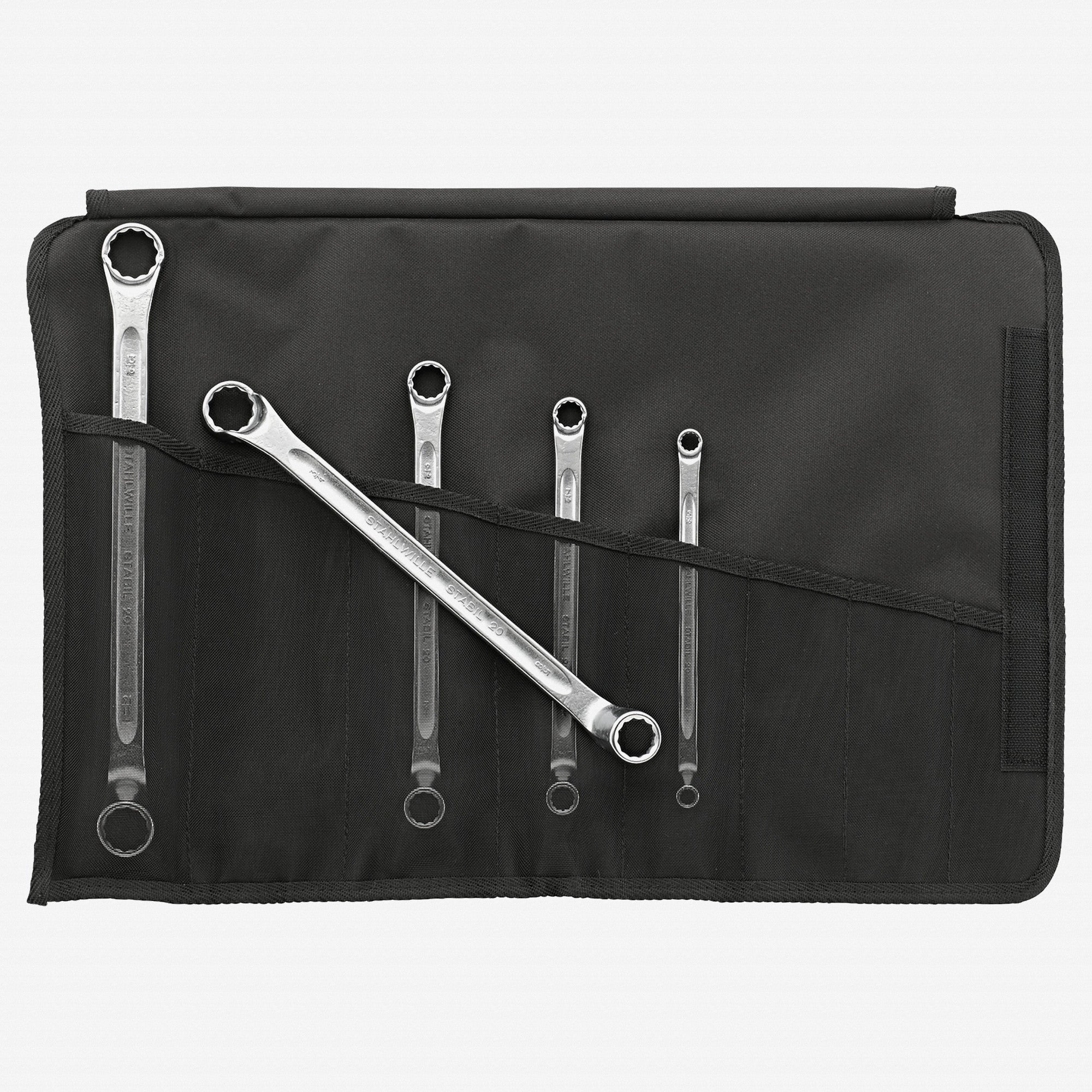 Stahlwille STABIL 20a/10 Double-ended Ring Spanner Set, SAE, 1/4" - 15/16", 10 Pieces