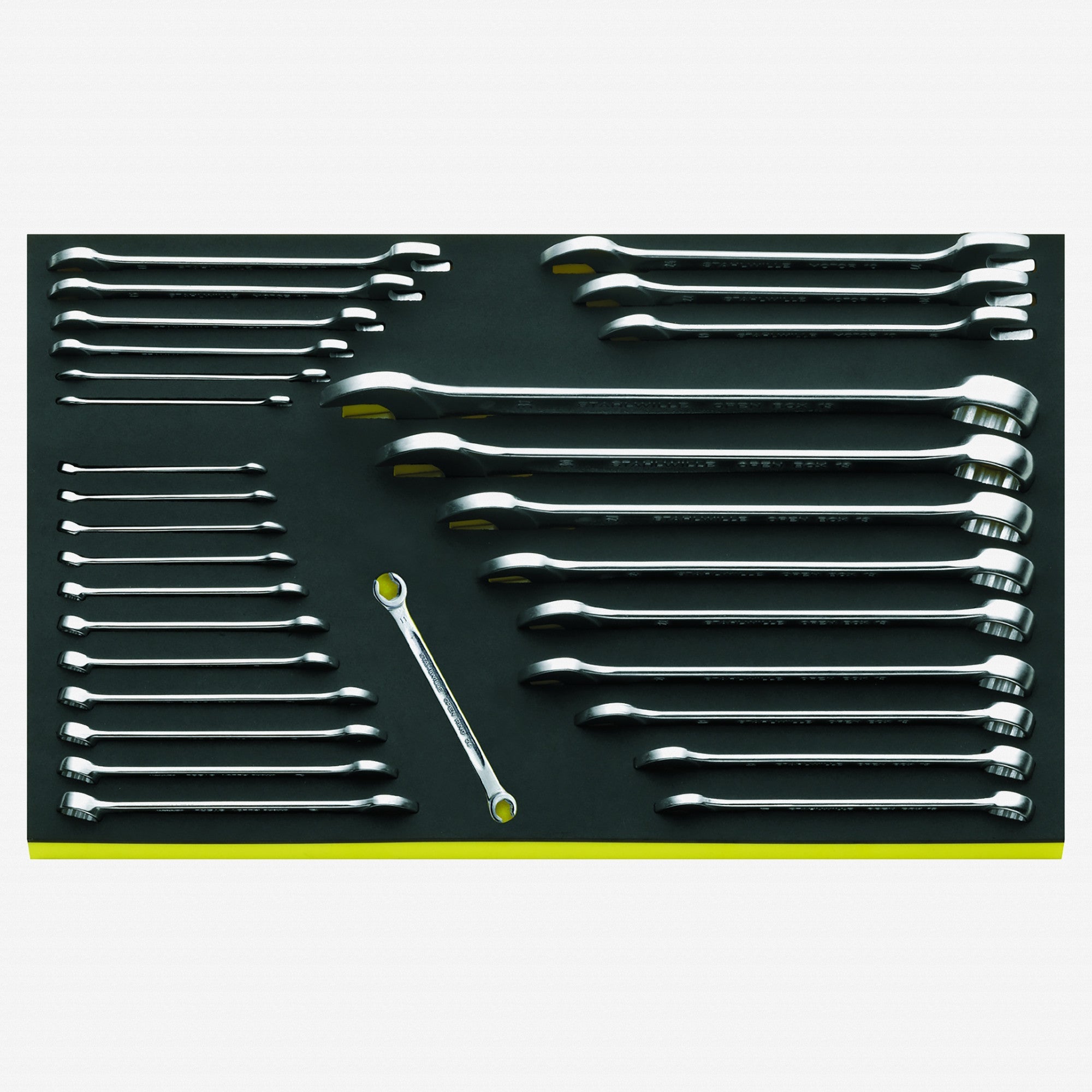 Stahlwille TCS 10+13+24/30 Metric Wrench Set in TCS Inlay, 30 Pieces