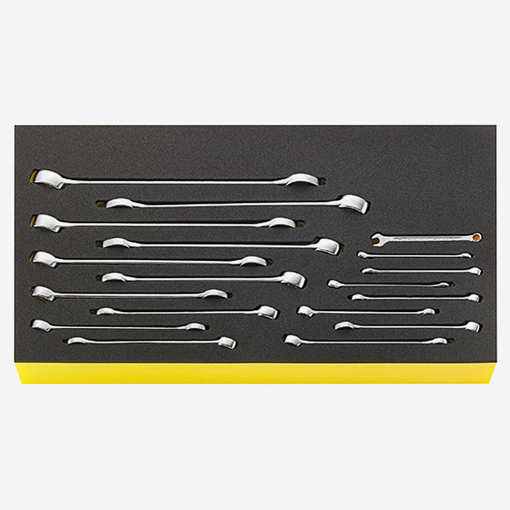 Stahlwille TCS WT 13/18, Metric Combination Wrench Set in TCS Inlay, 6 - 24 mm, 18 Pieces