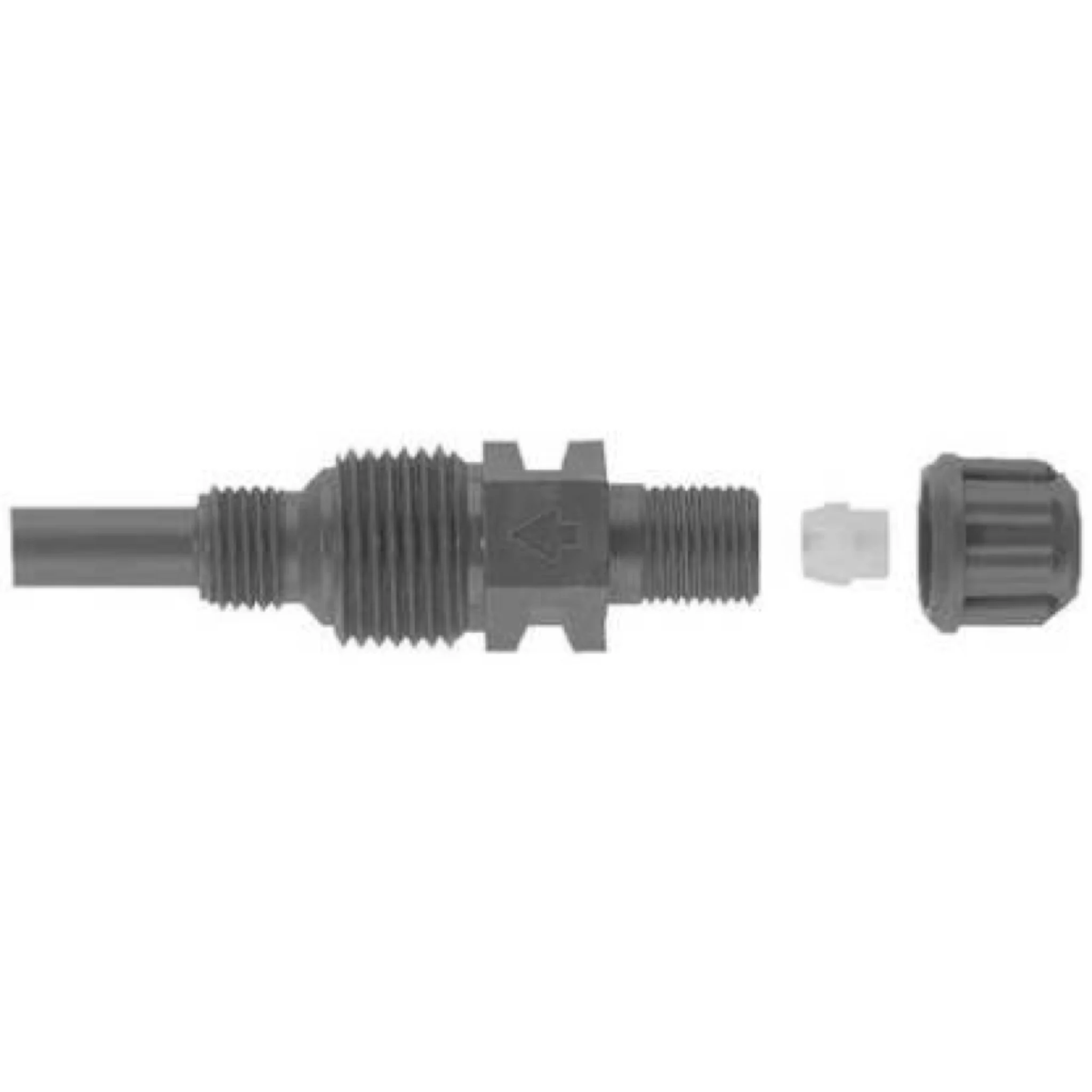 Stenner Injection Fitting with Nut with 1/4″ Ferrule – UCAK300