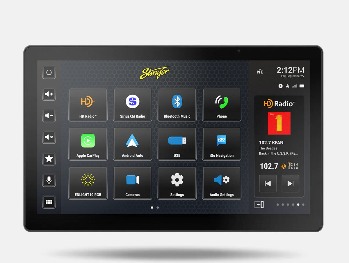 Stinger iX212 HORIZON12 Universal 12.8" Car Infotainment Radio