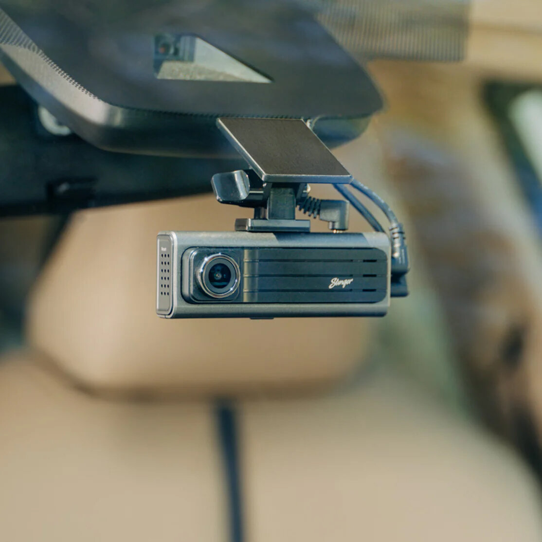 Stinger SDC-2CHFHD OPSIS Universal Full HD Front & Rear Dash Camera