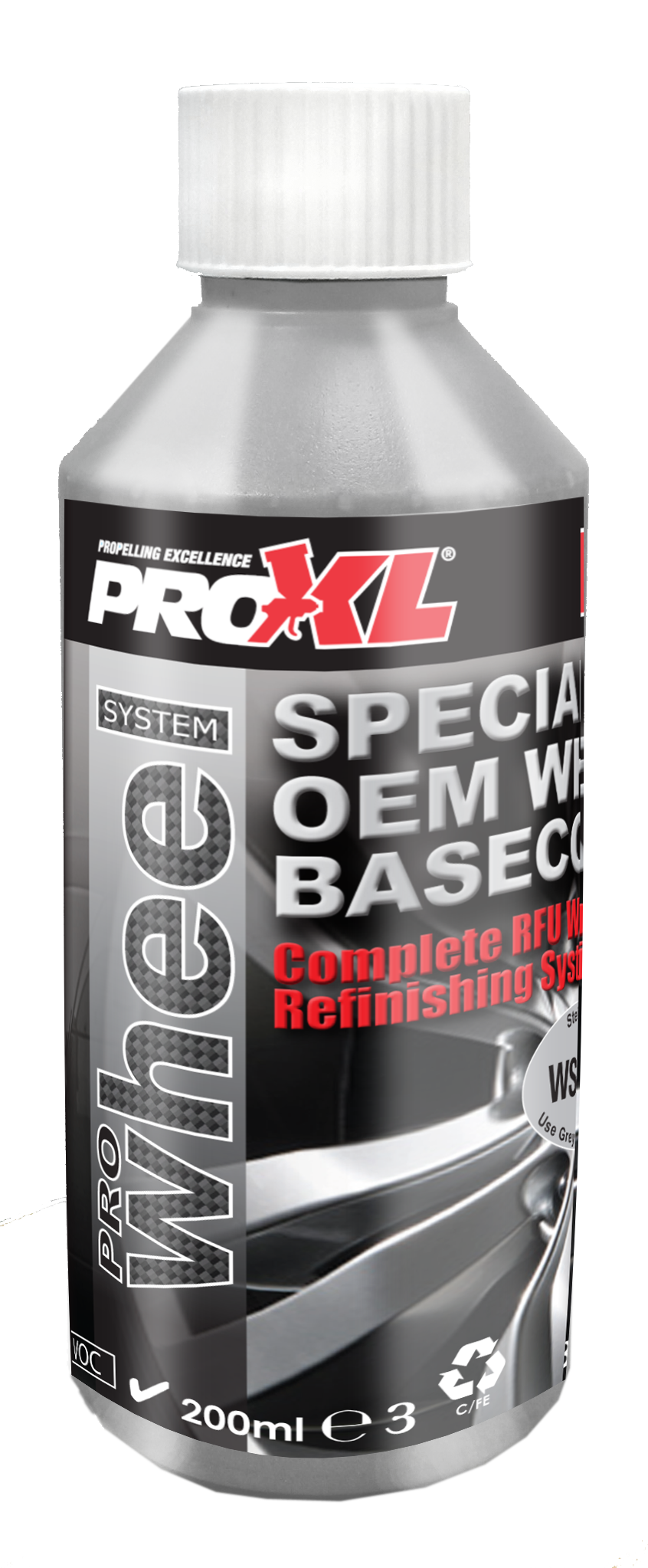 Capella Solutions SWSGU Wheel Basecoat Grey Undercoat 200ml Ready to Use