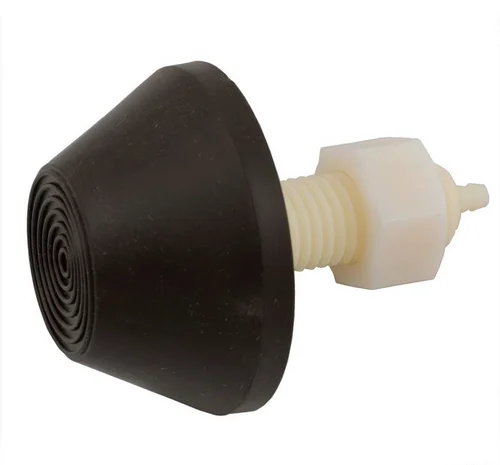 Tecmark PT1 Brown Air Button – Raised Cone Bellows – 7/8″ Mounting Hole – 2-3/4″ Face Diameter