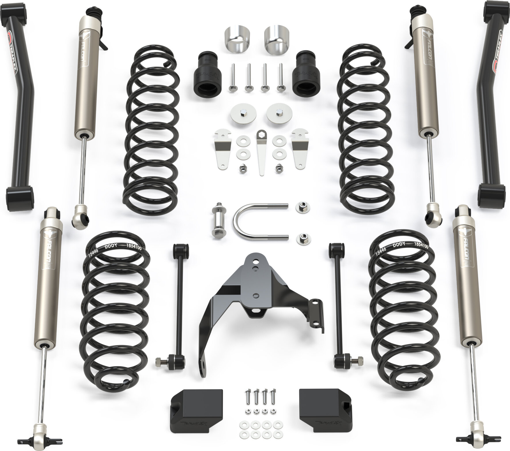 Teraflex 1341000 2.5" Trail Sport Suspension System for 07-18 Jeep Wrangler JK