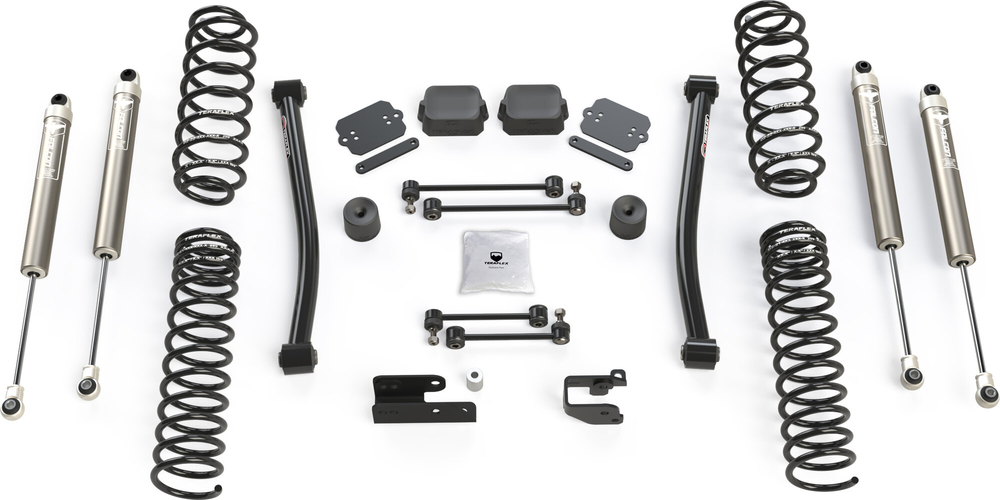 Teraflex 1541000 2.5" Trail Select Sport Suspension System for 18-26 Jeep Wrangler JL
