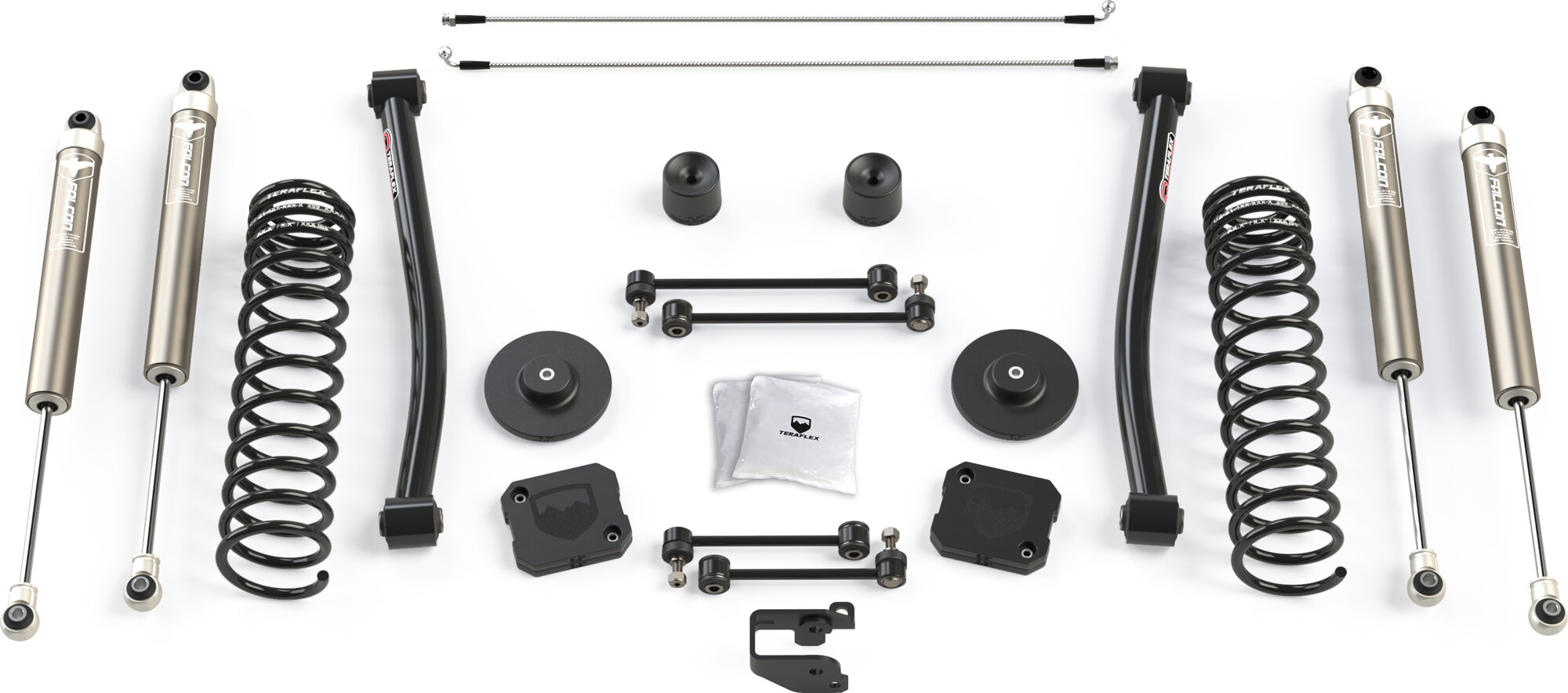 Teraflex 2041000 2.5" Trail Select Sport Suspension System for 20-26 Jeep Gladiator JT