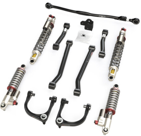 Teraflex 1155600 3.5" RT3 Suspension System With 3.3 Falcon Fast Adjust Coilover Shocks for 21-26 Ford Bronco