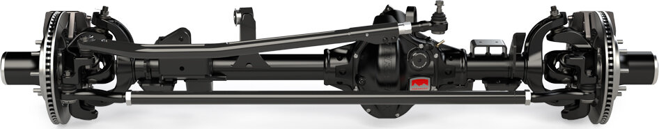 Teraflex 3150000 70” Tera60 HD Front Axle w/ Locking Hub & Coilover Brackets with No R&P for 18-26 Jeep Wrangler JL & Gladaitor JT