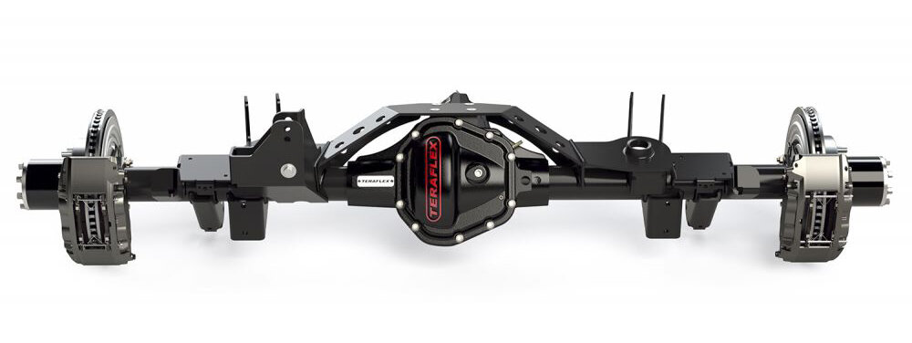Teraflex 70" CRD60 HD Rear Full-Float Axle Assembly with 8x6.5 Bolt Pattern for 20-26 Jeep Gladiator JT with 0-6" Lift