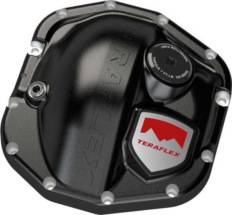 Teraflex 3990844 Dana 44 Rear HD Differential Cover for 21-26 Ford Bronco