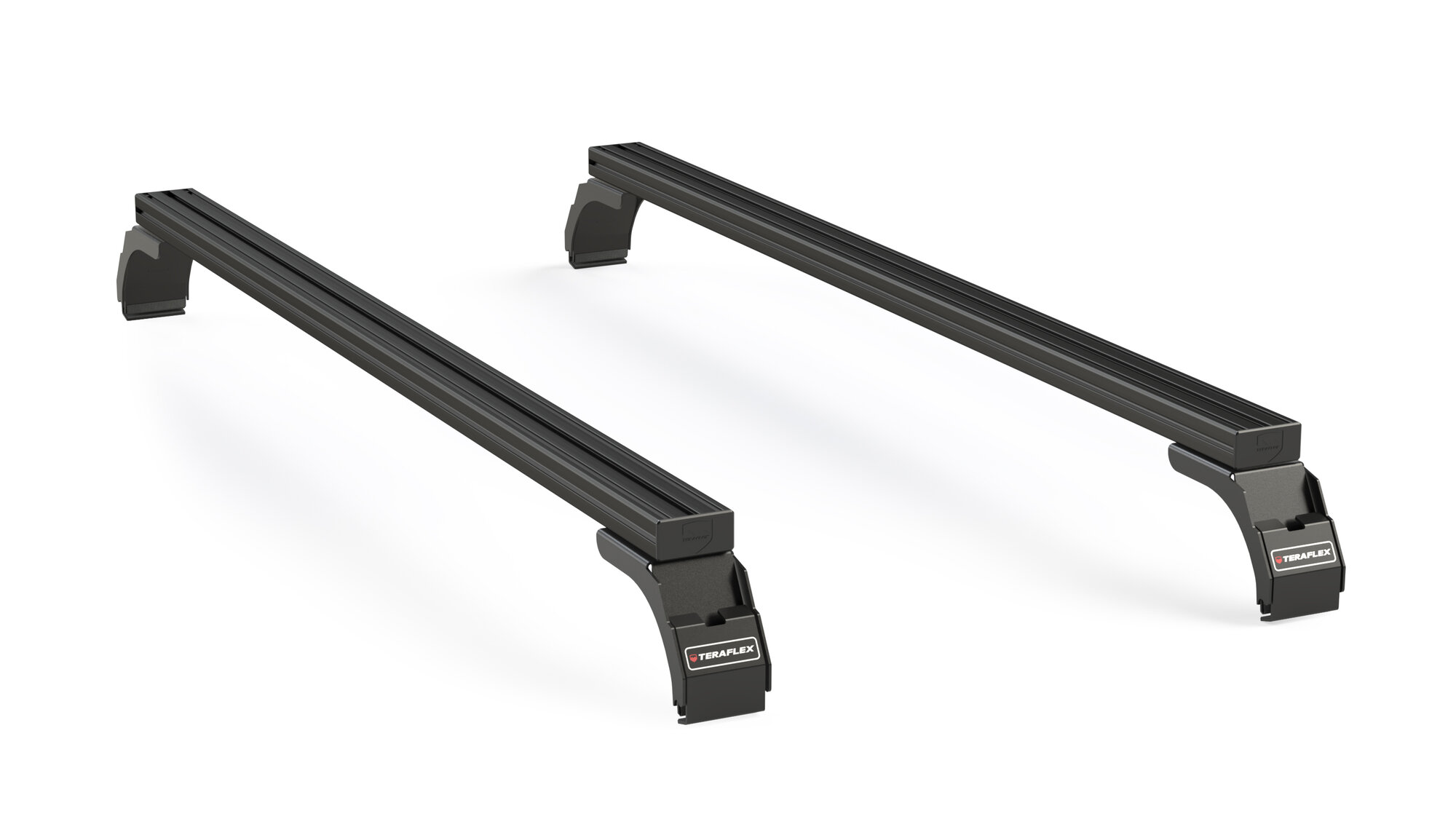 Teraflex 4833000 Roof Rack Cross Bar System for 07-26 Jeep Wrangler JK, JL & Gladiator JT