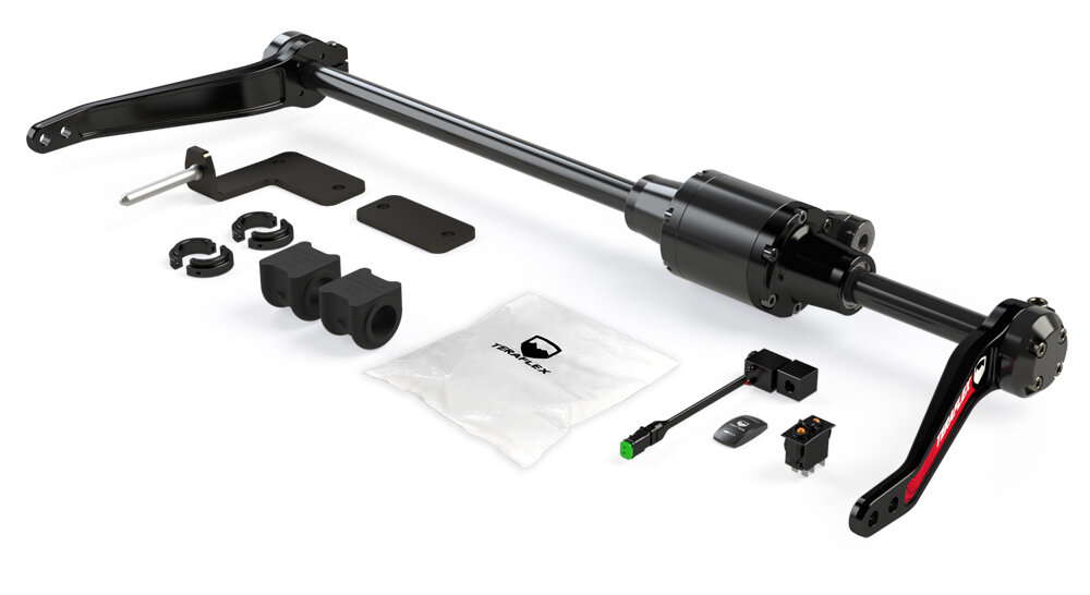Teraflex ST Dual Rate Pneumatic Front Sway Bar for 07-26 Jeep Wrangler JK, JL & Gladiator JT