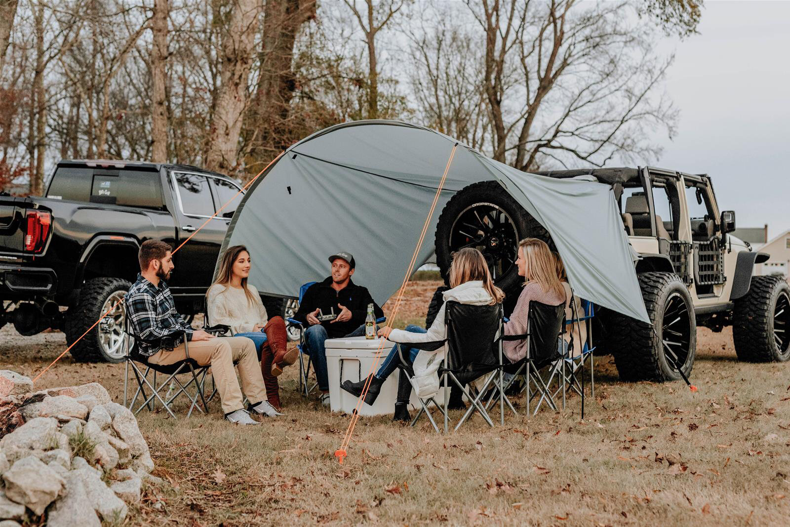 Trail Gear Oasis TGOW-KYJC 2 in 1 Trail Cover & Tailgate Shade