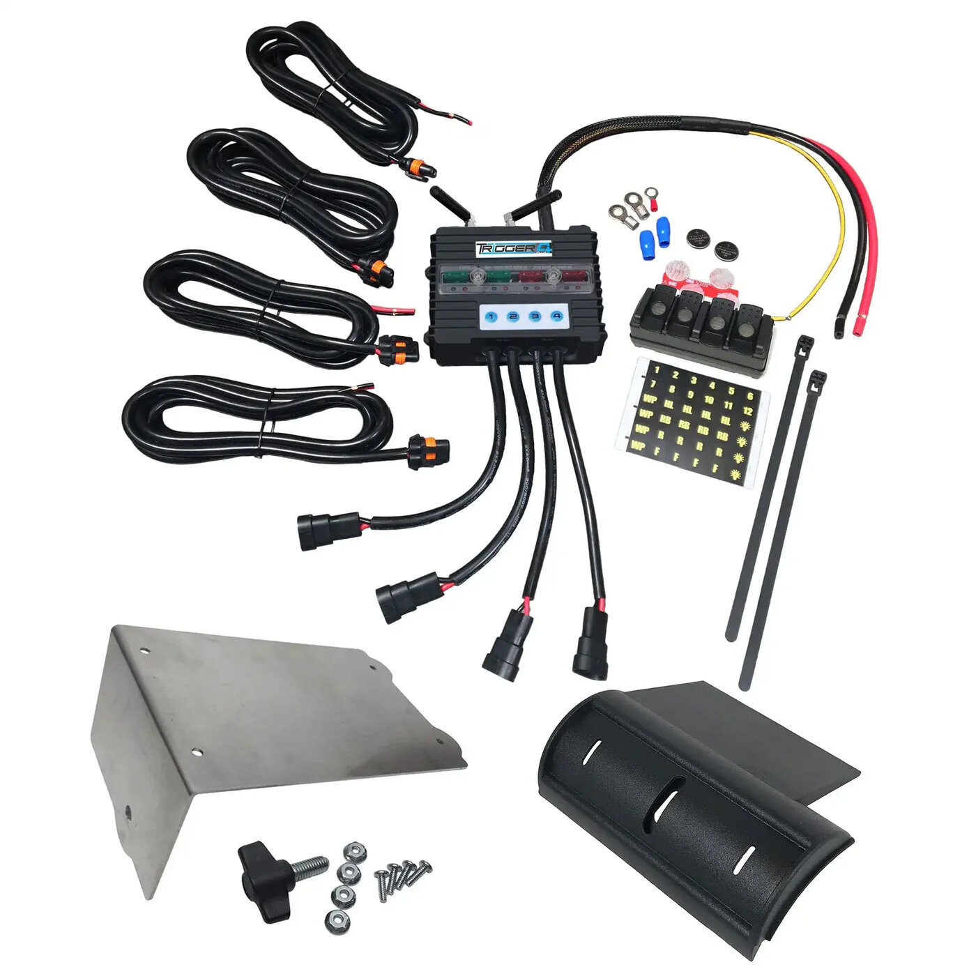 Trigger 2100JK 4 Plus Controller Combo Kit for 07-18 Jeep Wrangler JK