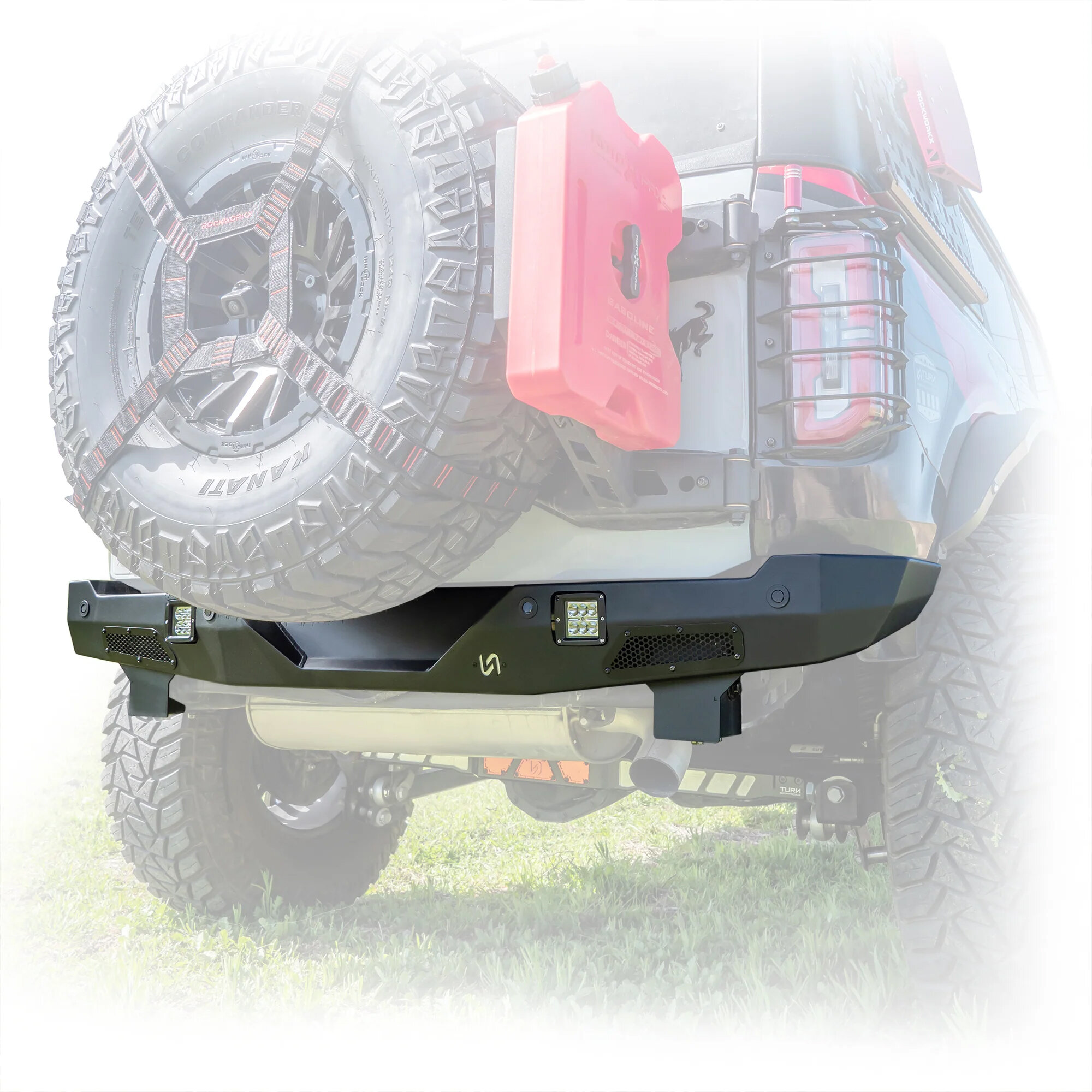 Turn Offroad RB3-M1 Hyperlyte Rear Bumper for 21-26 Ford Bronco