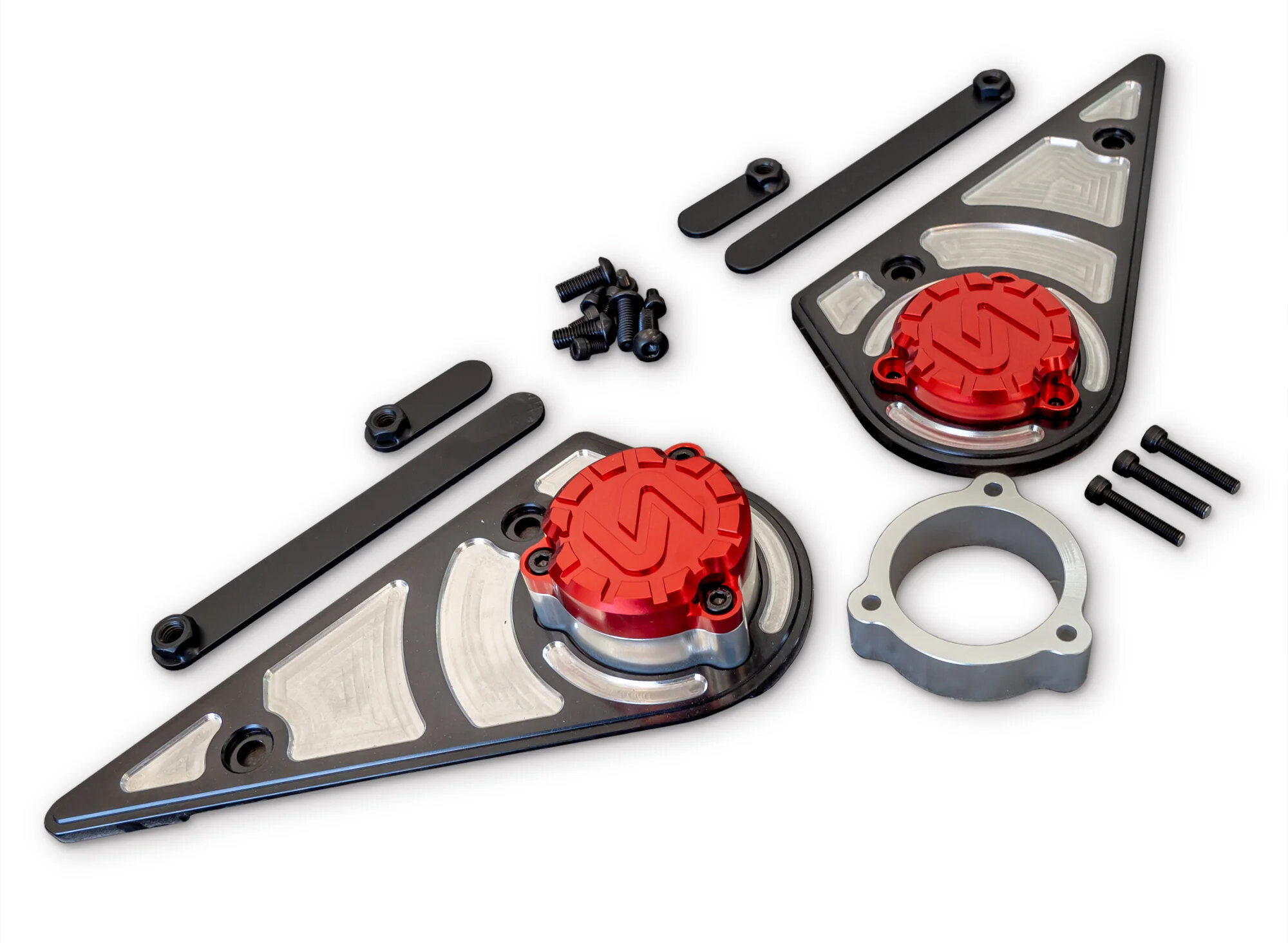 Turn Offroad SULM-M1 Billet Lower Control Arm Mount Covers for 21-26 Ford Bronco