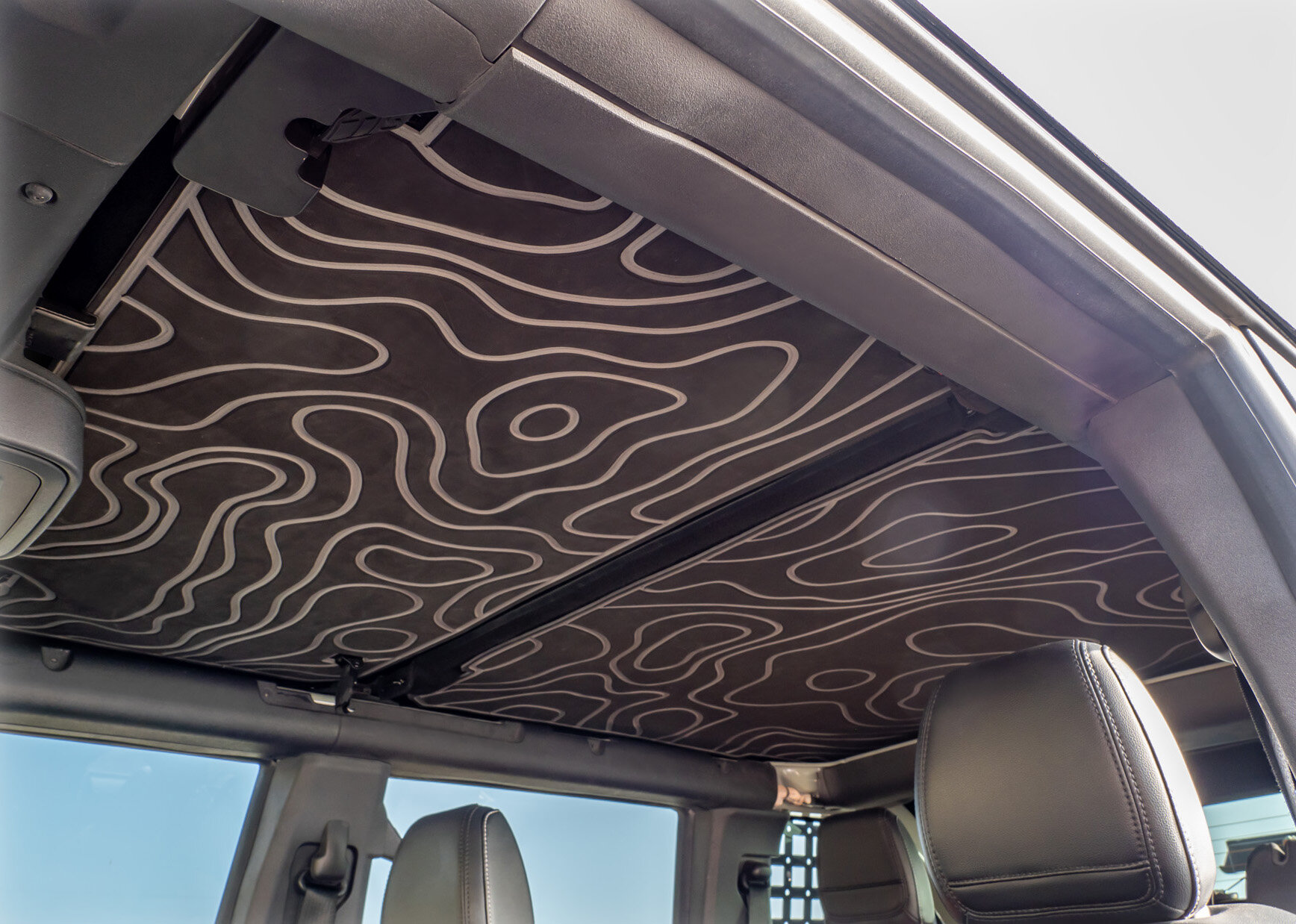 Turn Offroad HTBR-HL01 TR10 Foam Headliner for 21-26 Ford Bronco 4-Door with TR10 Hardtop