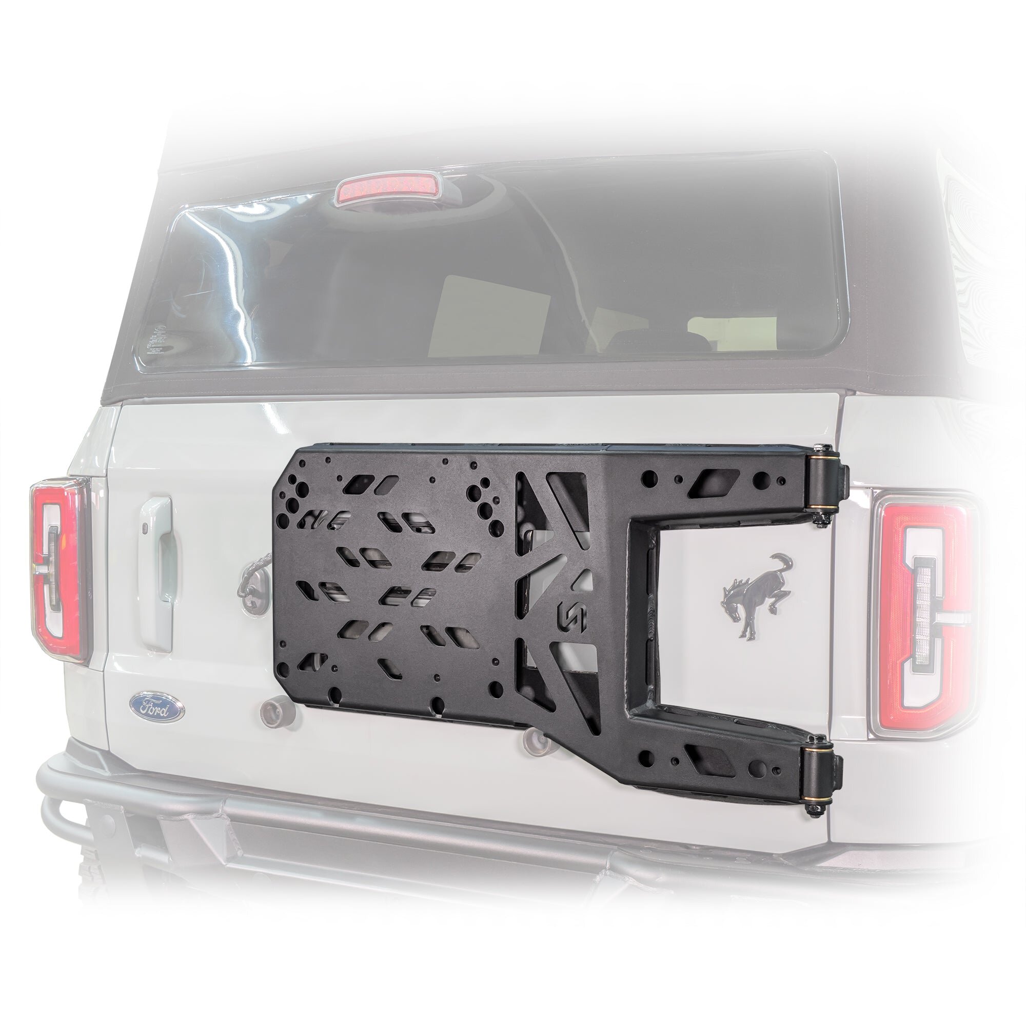 Turn Offroad TC3-M1 HD Tire Carrier Tailgate Reinforcement for 21-26 Ford Bronco