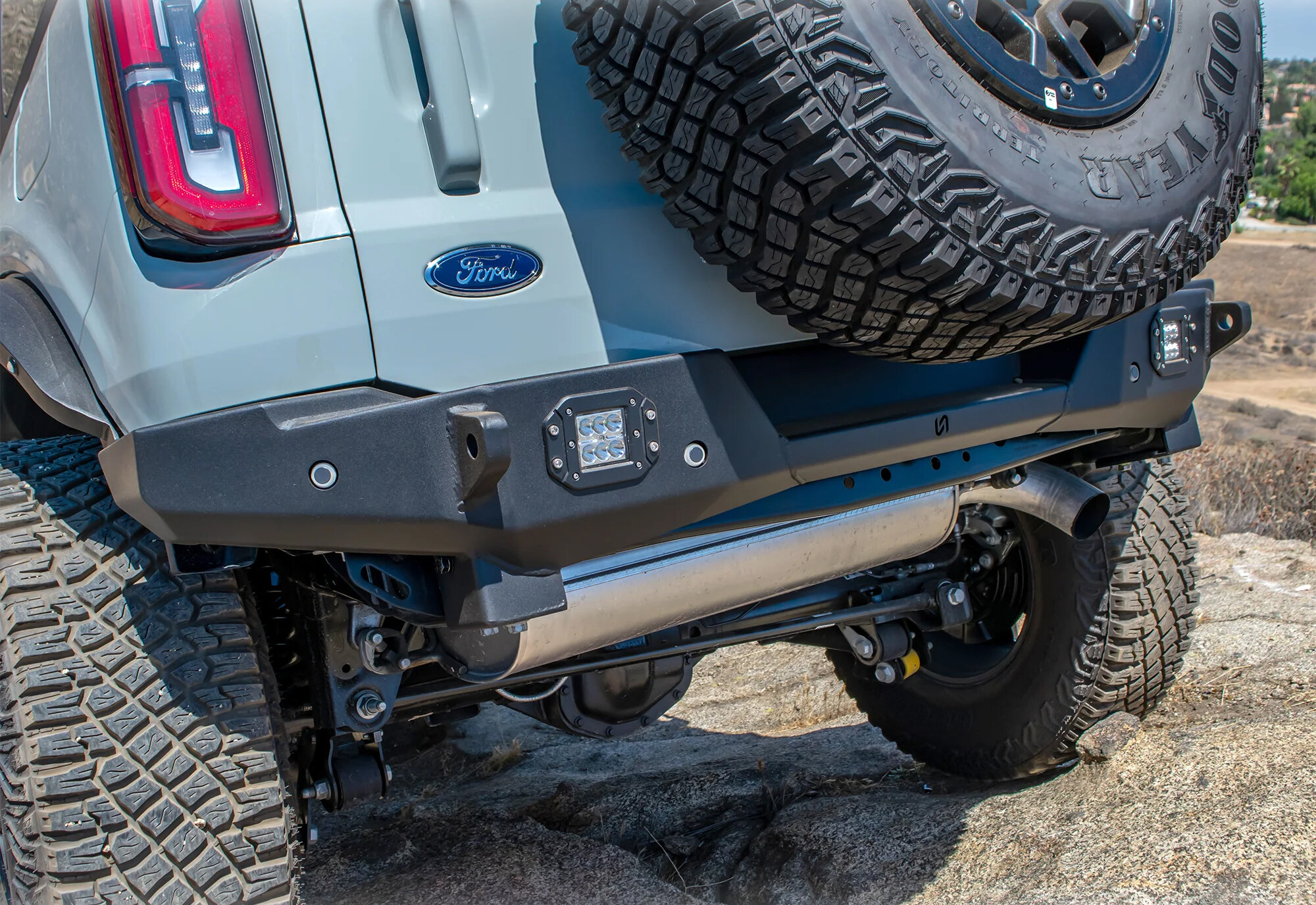 Turn Offroad RB1-M1 Zero Series Rear Bumper for 21-26 Ford Bronco