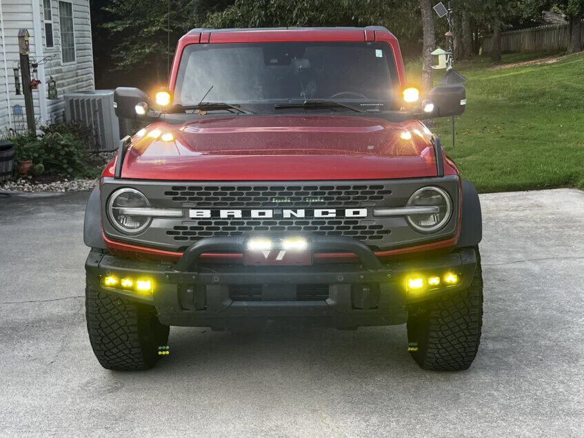 TYRI Off-Road Lighting V12K-023-1 V12 Hyperion Hoop Light Bar for 21-26 Ford Bronco