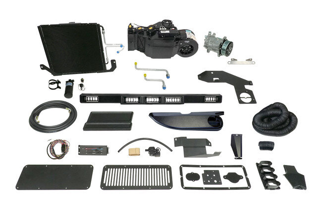 Vintage Air 945694 Gen5 SureFit Complete AC Kitfor 87-90 Jeep Wrangler (Serpentine)