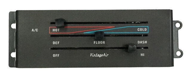 Vintage Air 474136 SureFit Control Panel Kit for 87-95 Jeep Wrangler YJ
