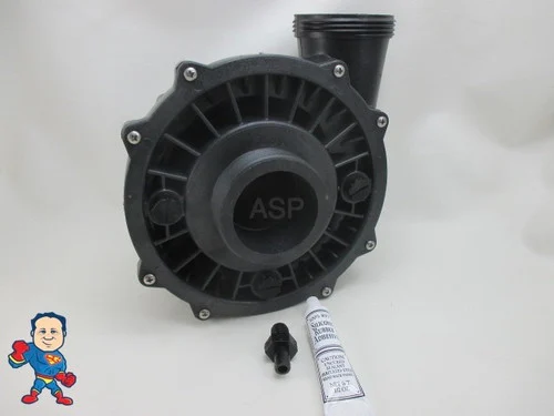 Waterway Executive 3HP Wet End Assembly 2″x2″ 48 Frame w/ Bleeder Barb Kit – Complete Pump Replacement