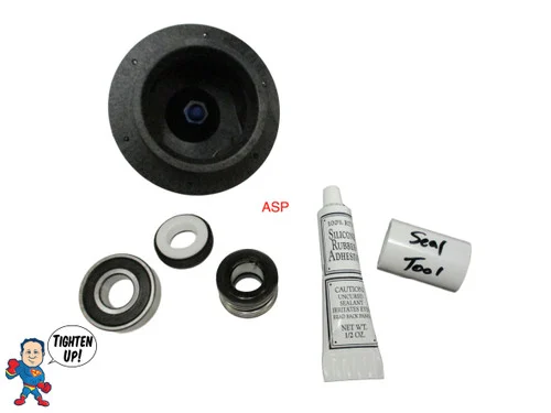 Waterway Viper 3.0HP Impeller Kit w/ Bearing & Seal – 2 1/2″ x 2 1/2″ Wet End Pump